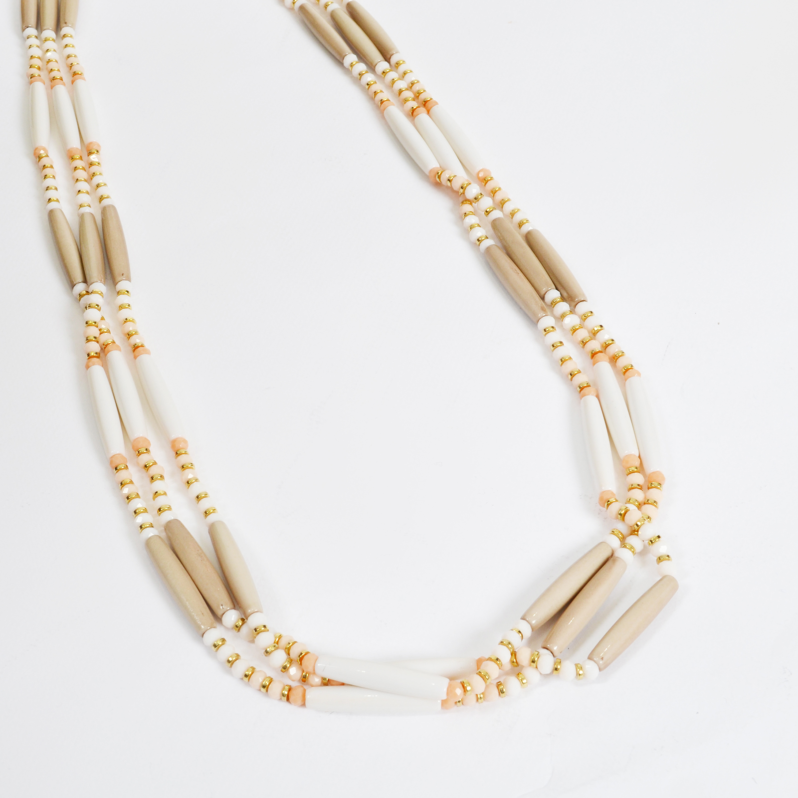 MAT FASHION Κολιέ με boho χάντρες