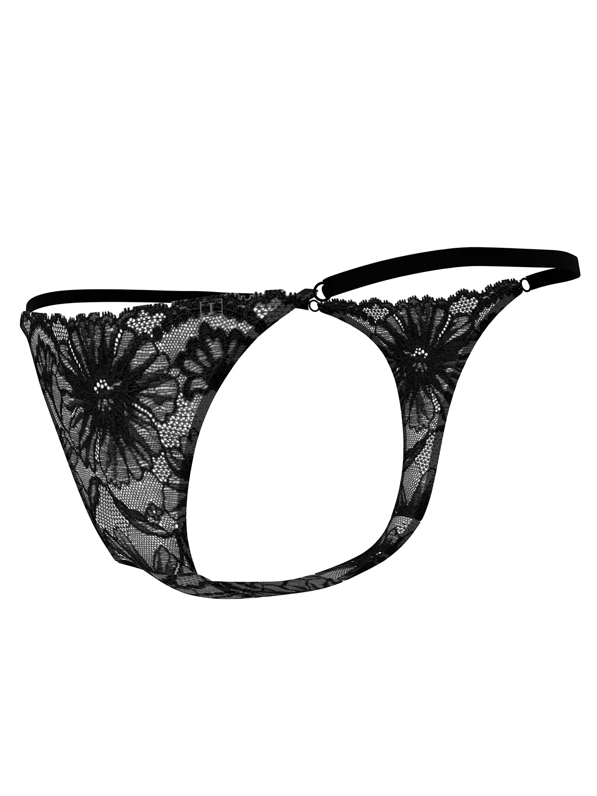 Σλιπ Thong Δαντελένιο φωτογραφία