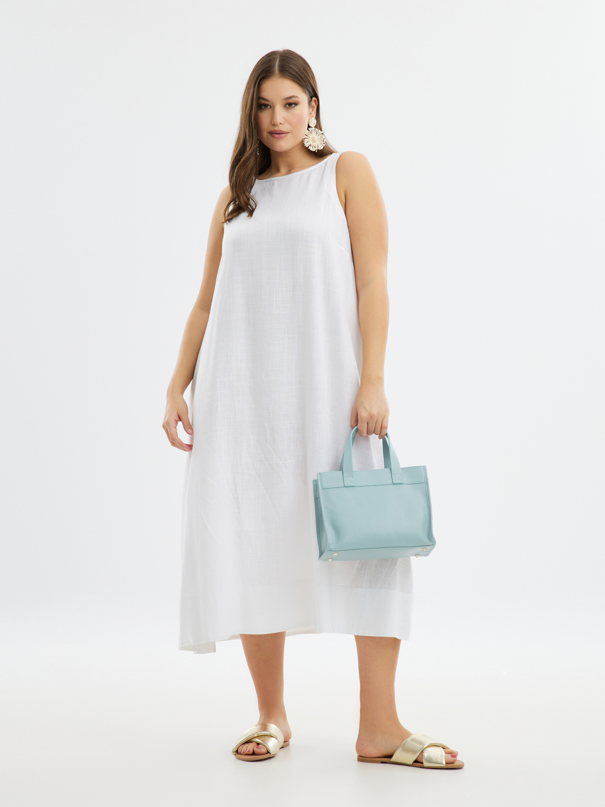 Δερμάτινη τσάντα με τσέπη φωτογραφία