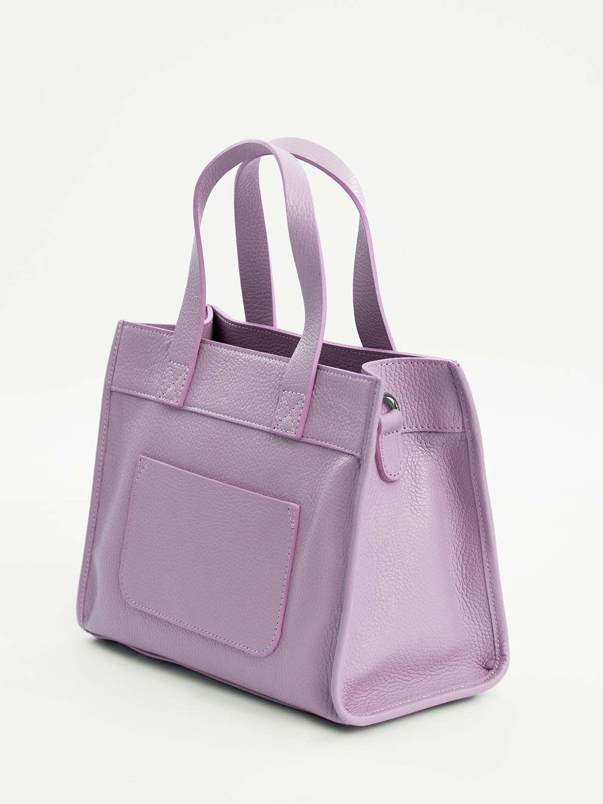 Δερμάτινη τσάντα με τσέπη φωτογραφία