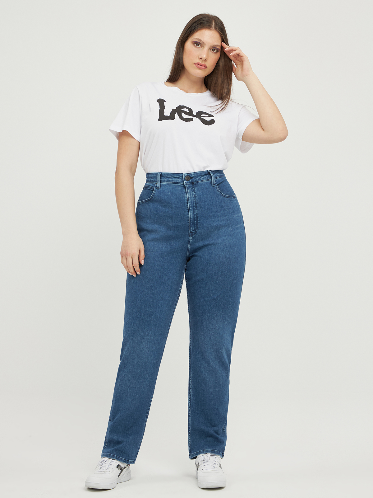 Τζιν Classic Straight Mid Evita φωτογραφία