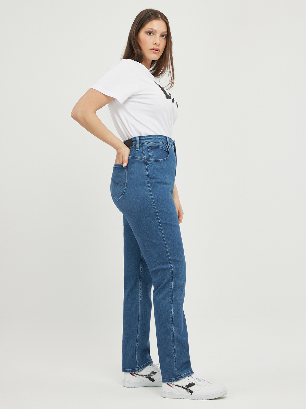 Τζιν Classic Straight Mid Evita φωτογραφία