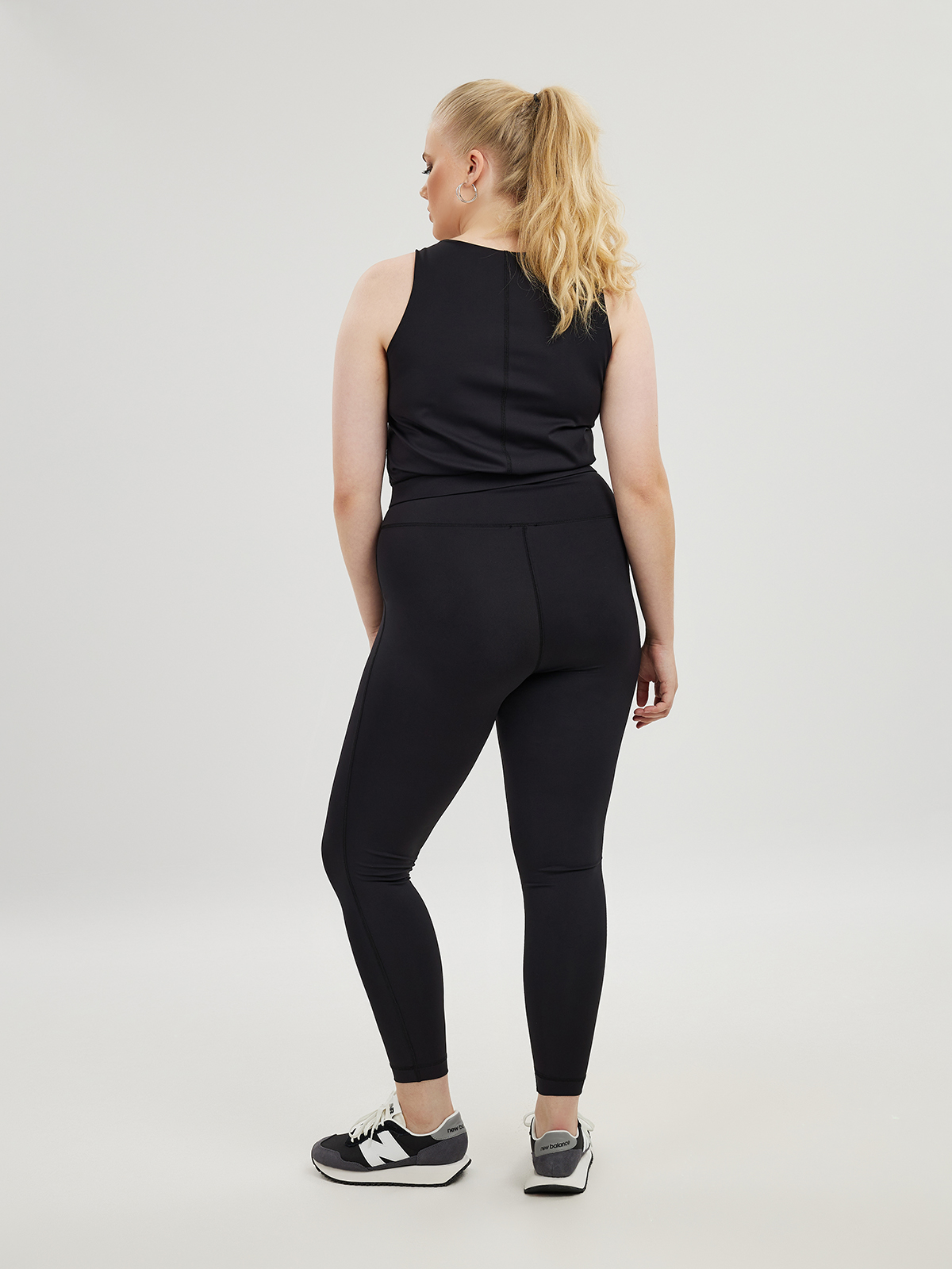 Κολάν με printed λεπτομέρεια και θήκη φωτογραφία