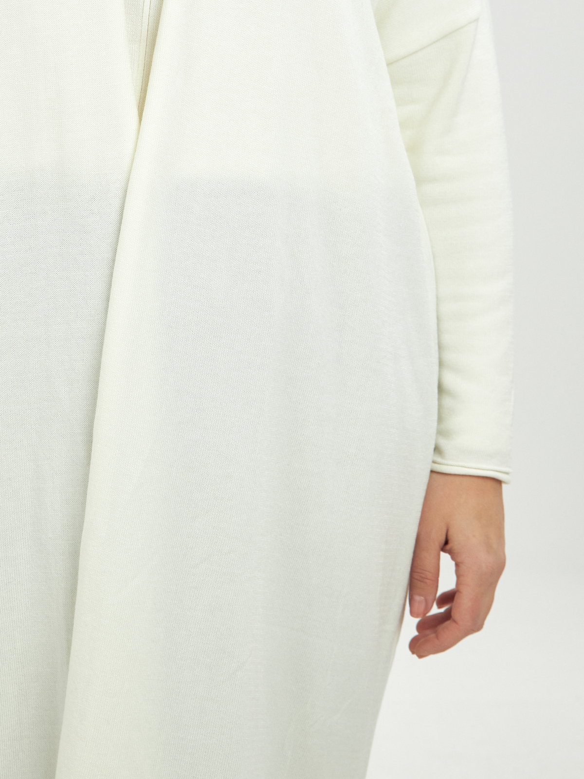 Μακριά ζακέτα με λεπτή πλέξη φωτογραφία