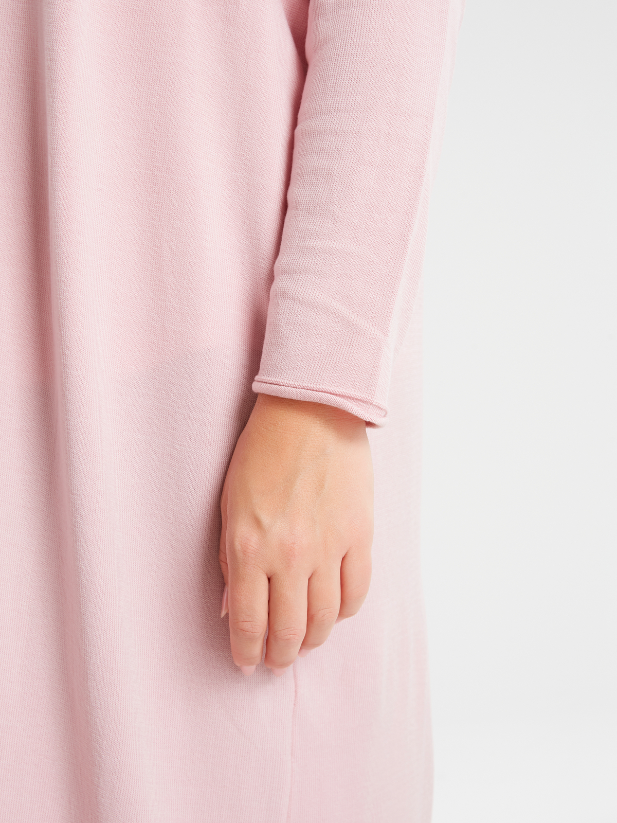 Μακριά ζακέτα με λεπτή πλέξη φωτογραφία