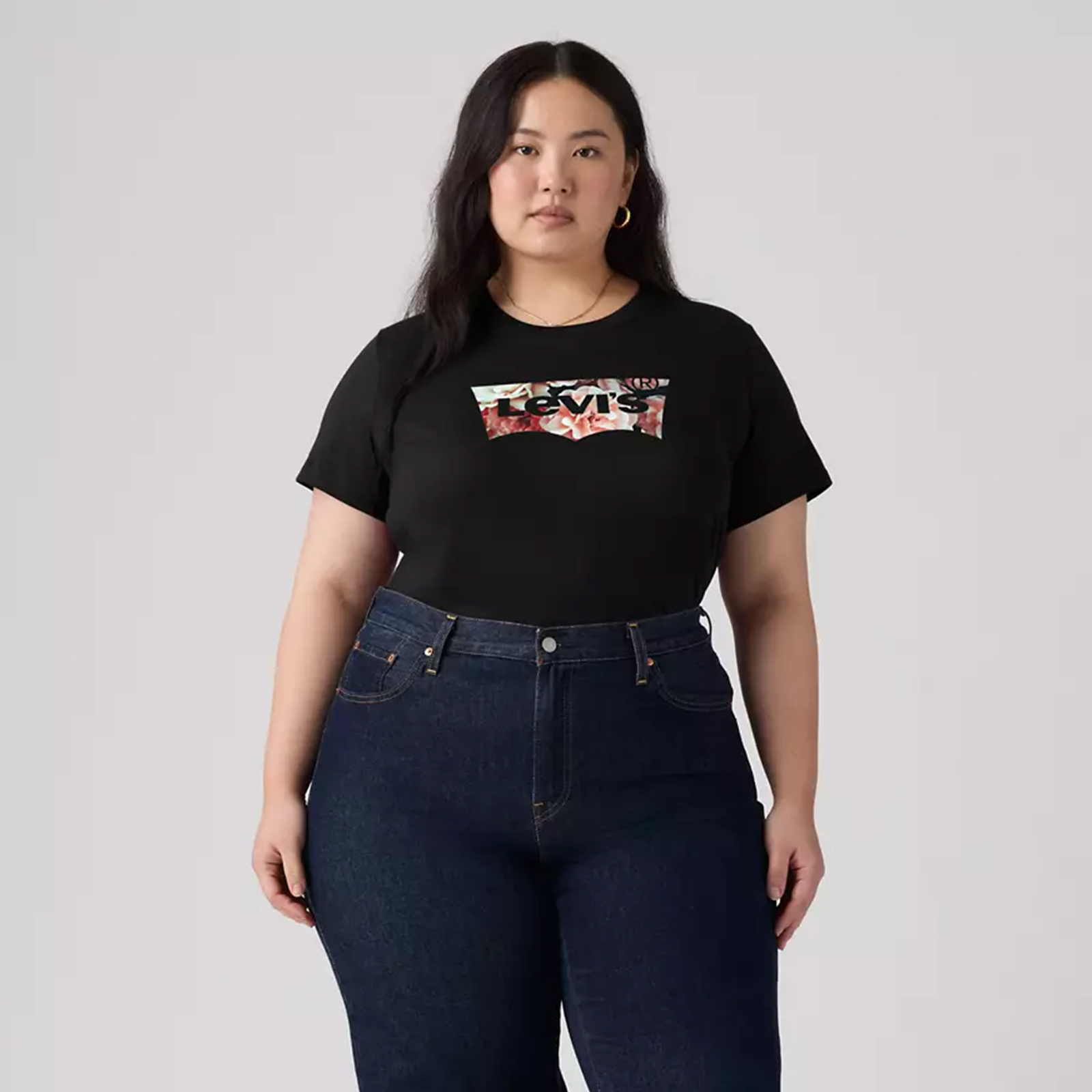 The Perfect Tee Hummingbird Mineral Black
