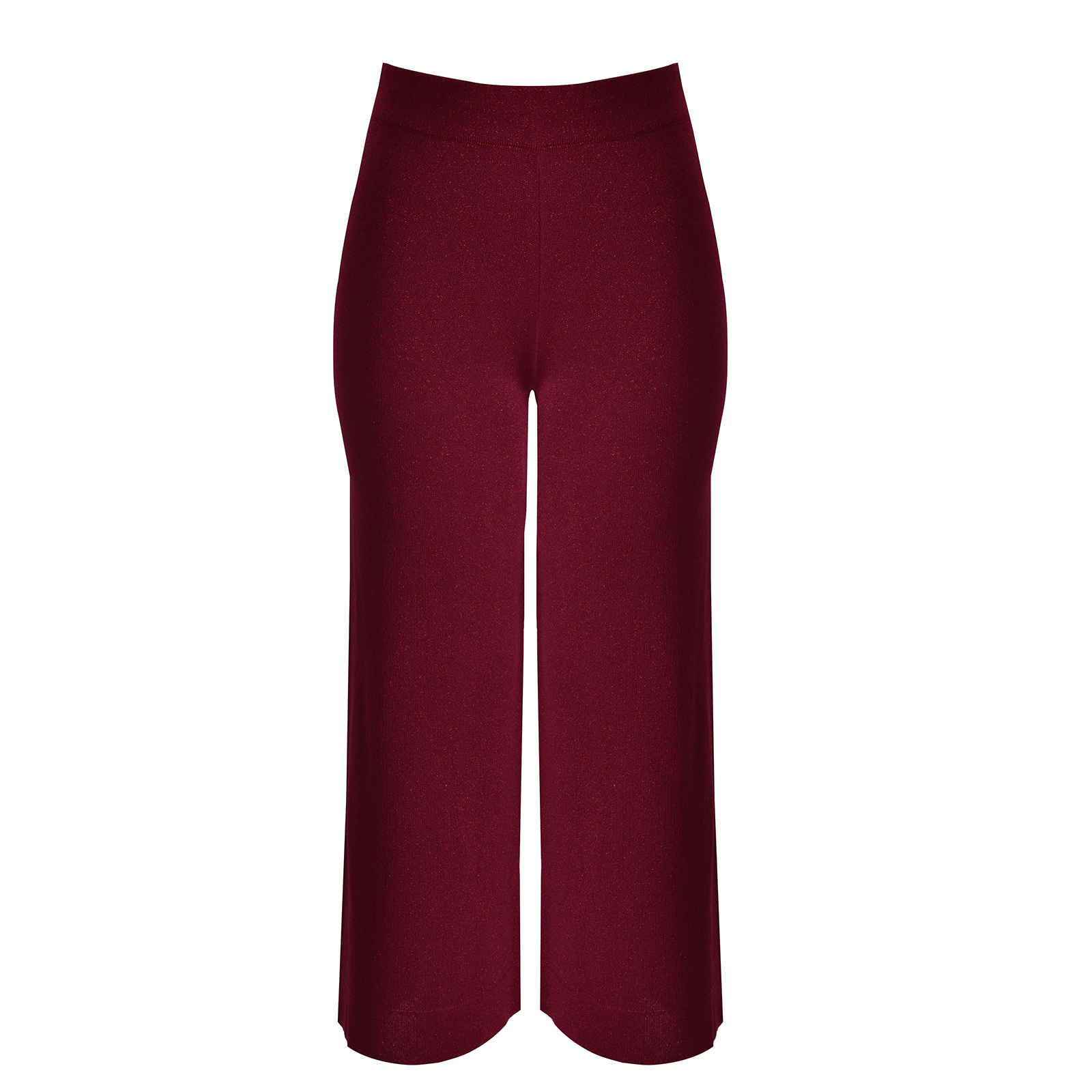 MAT FASHION Παντελόνα πλεκτή lurex