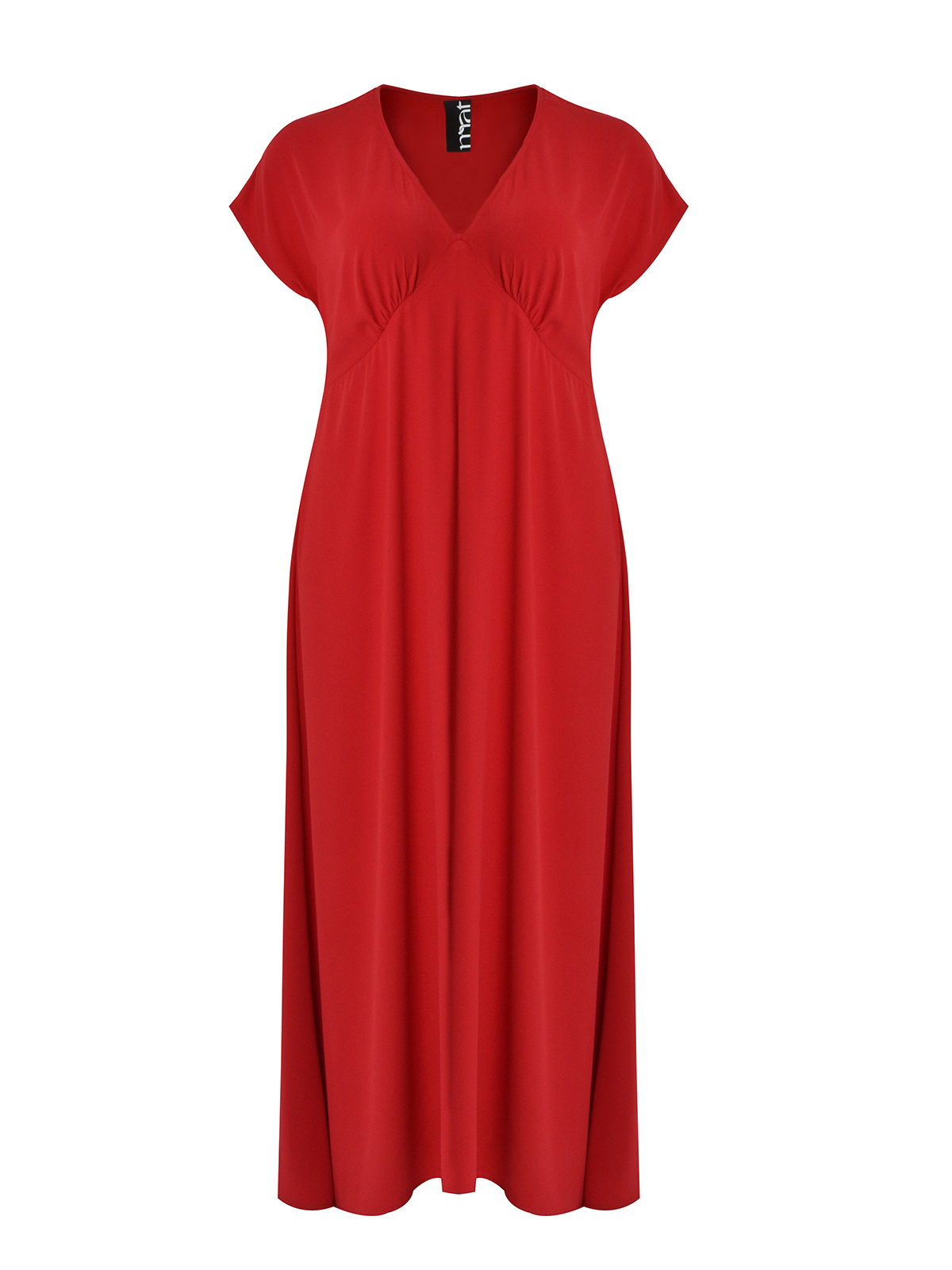 Maxi φόρεμα με V-ντεκολτέ φωτογραφία