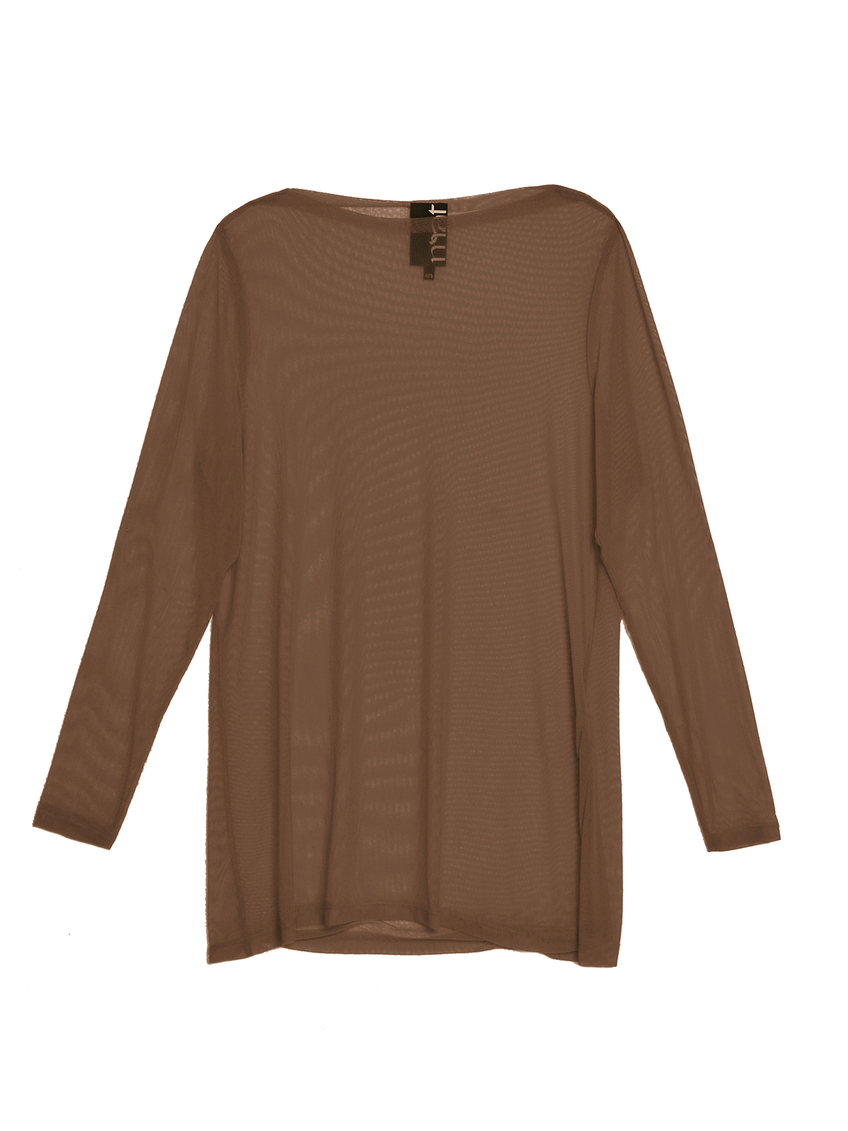 Μπλούζα μακρυμάνικη με διαφάνεια φωτογραφία