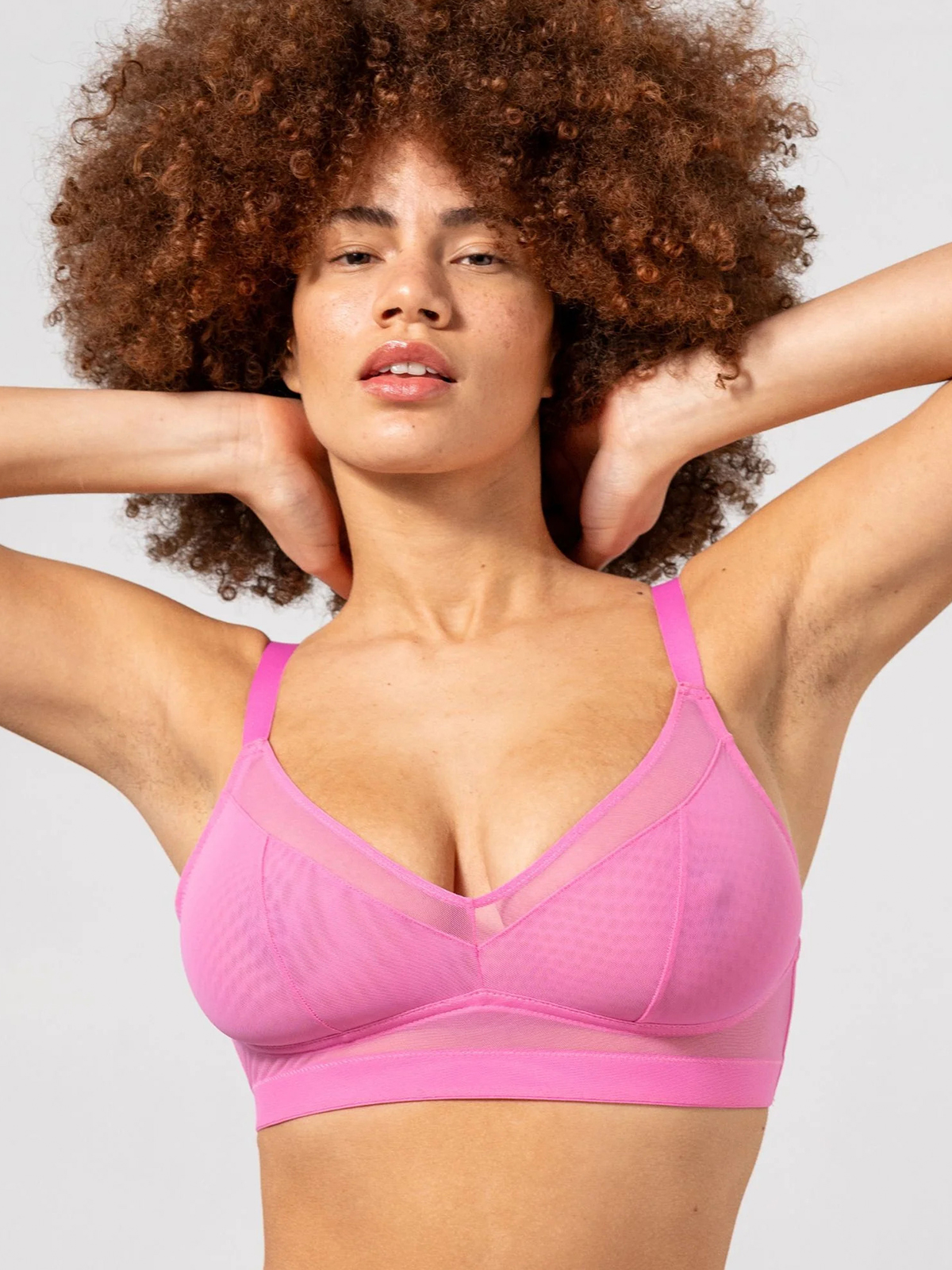 Διχτυωτό Σουτιέν Support+ Candy Pink φωτογραφία