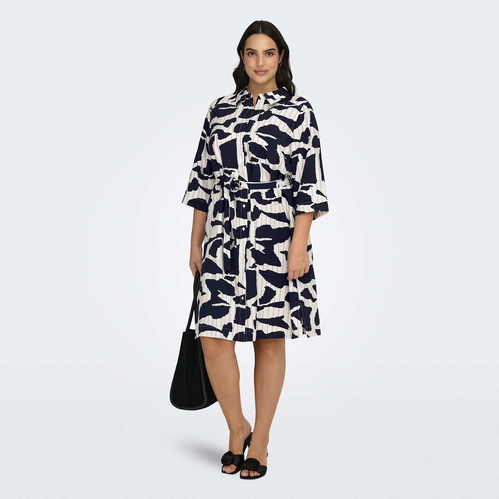 ONLY CARMAKOMA Μίντι φόρεμα Carmisia