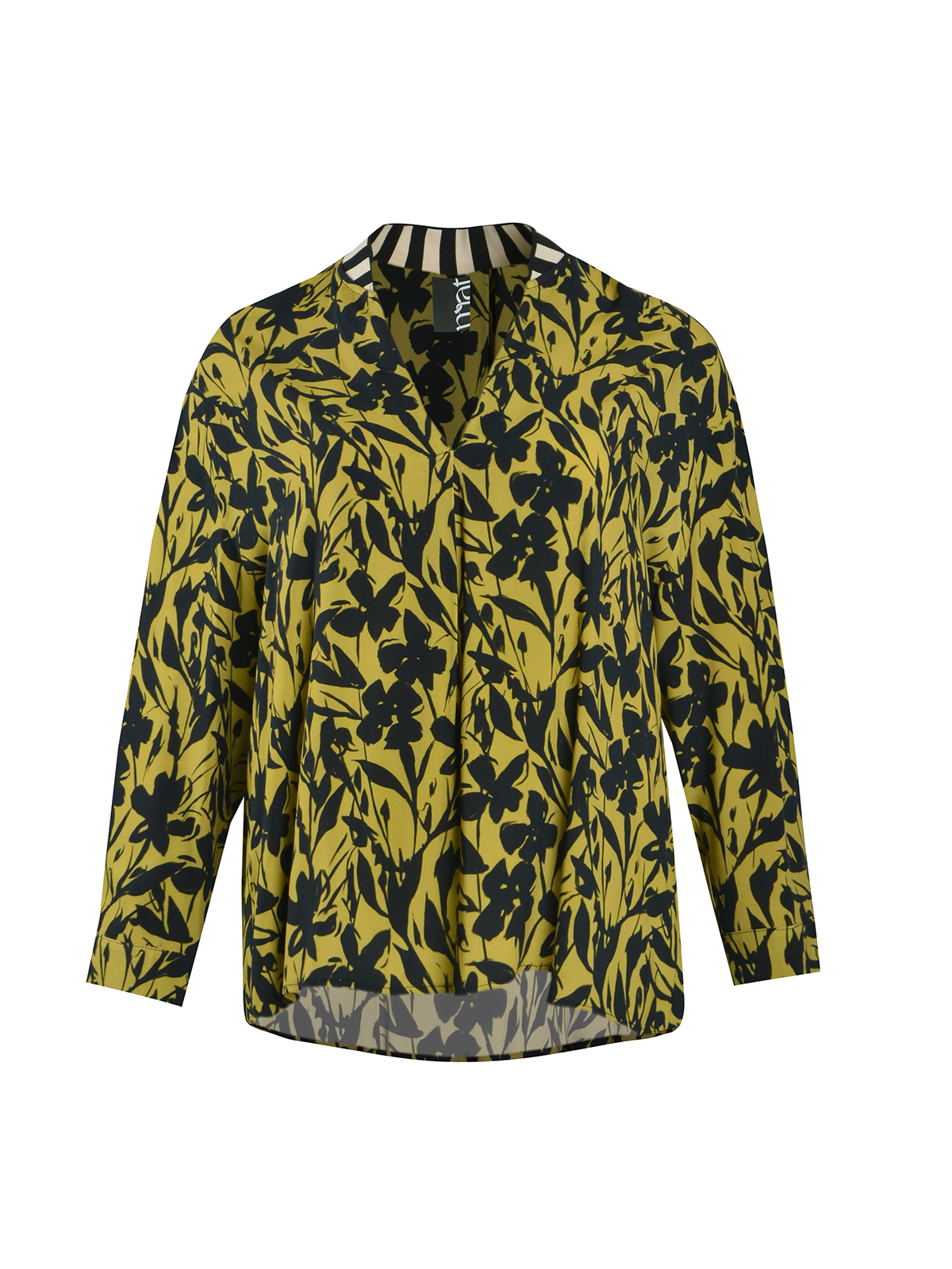 Μπλούζα βισκόζη με φλοράλ μοτίβο φωτογραφία