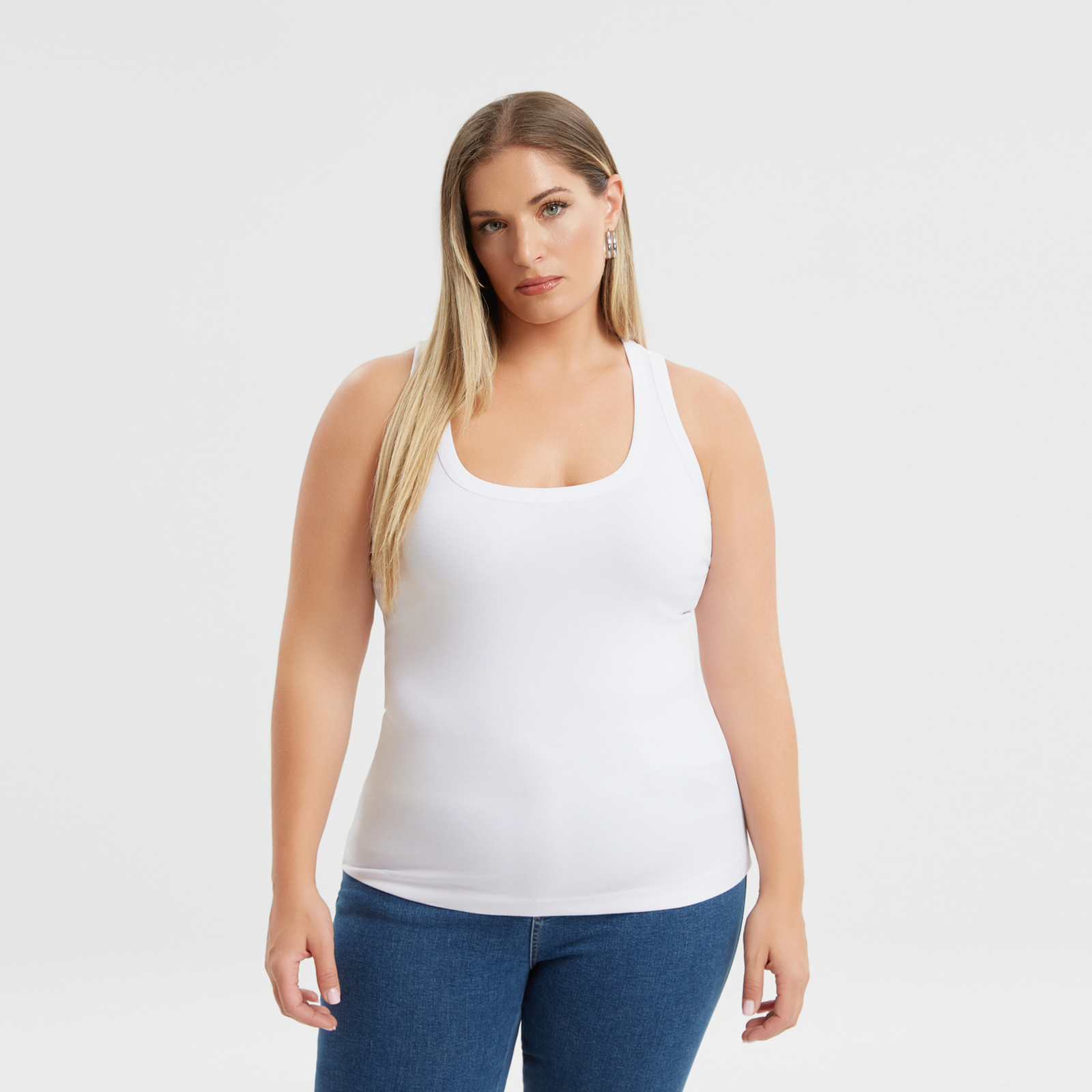 MAT FASHION Basic τοπ βισκόζη
