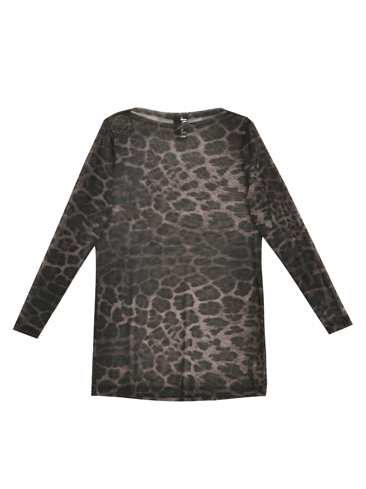 Μπλούζα τούλινη λεοπάρ φωτογραφία