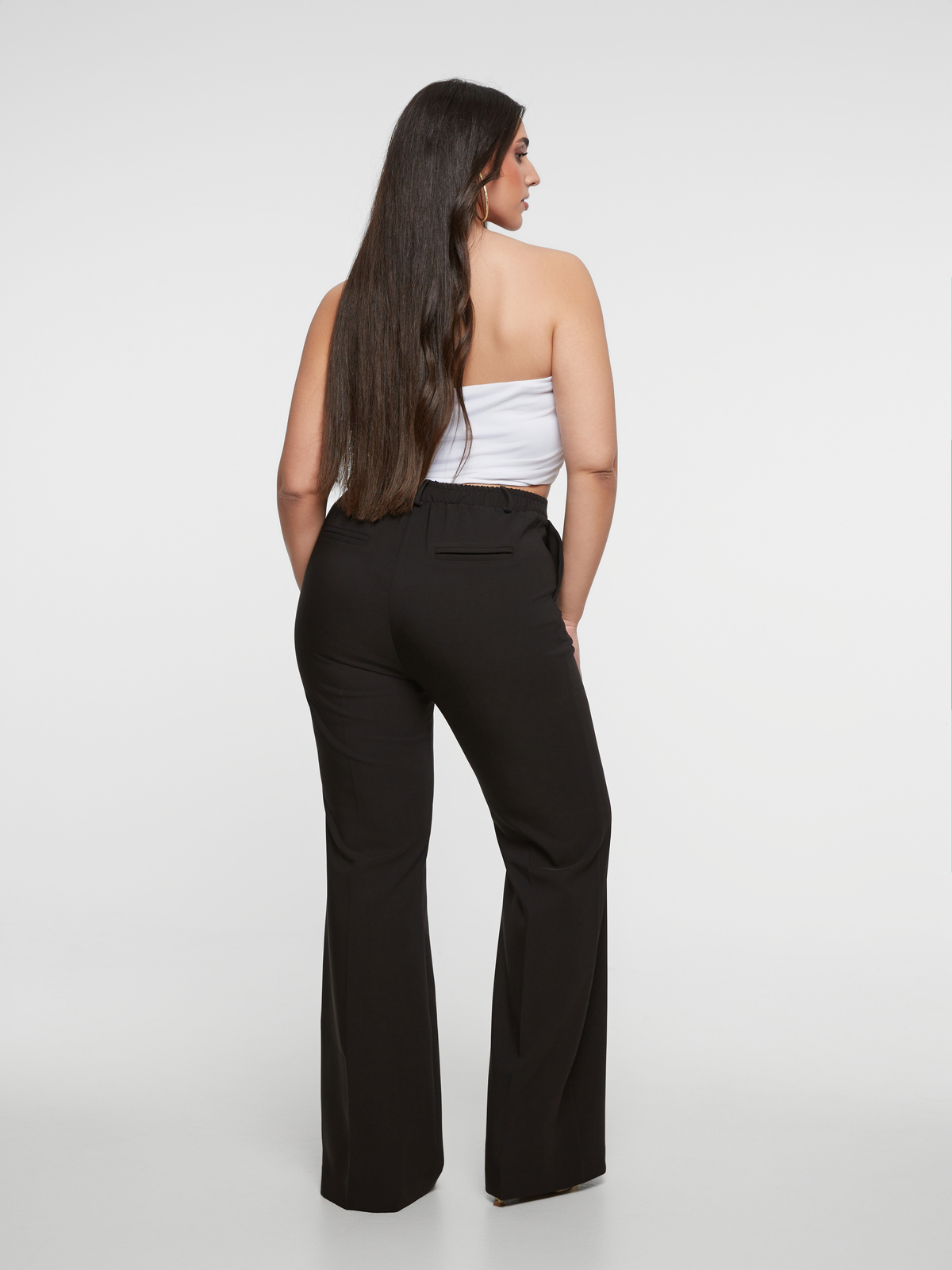 Παντελόνι Nina σε bootcut γραμμή φωτογραφία