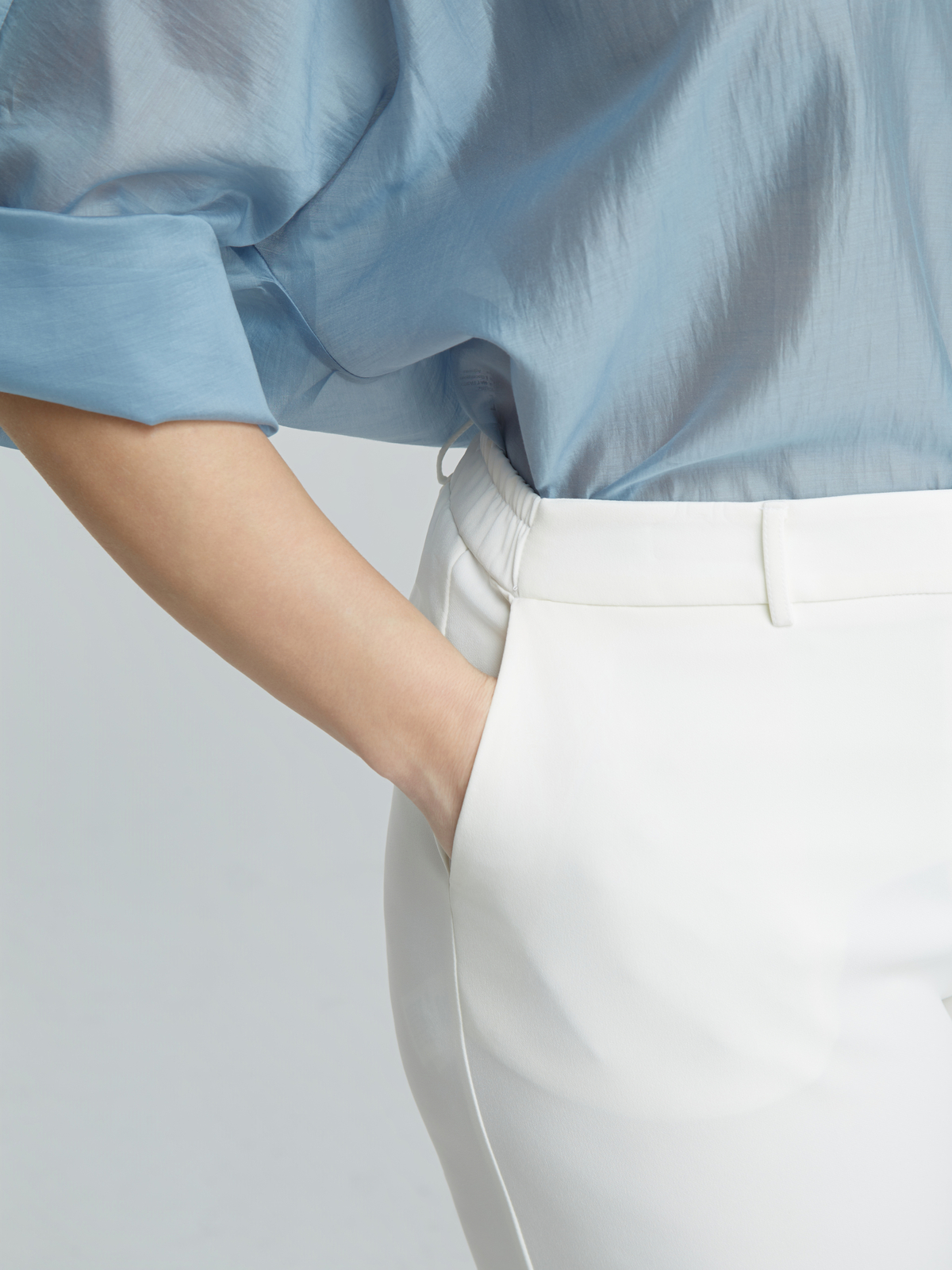 Παντελόνι Nina σε bootcut γραμμή φωτογραφία