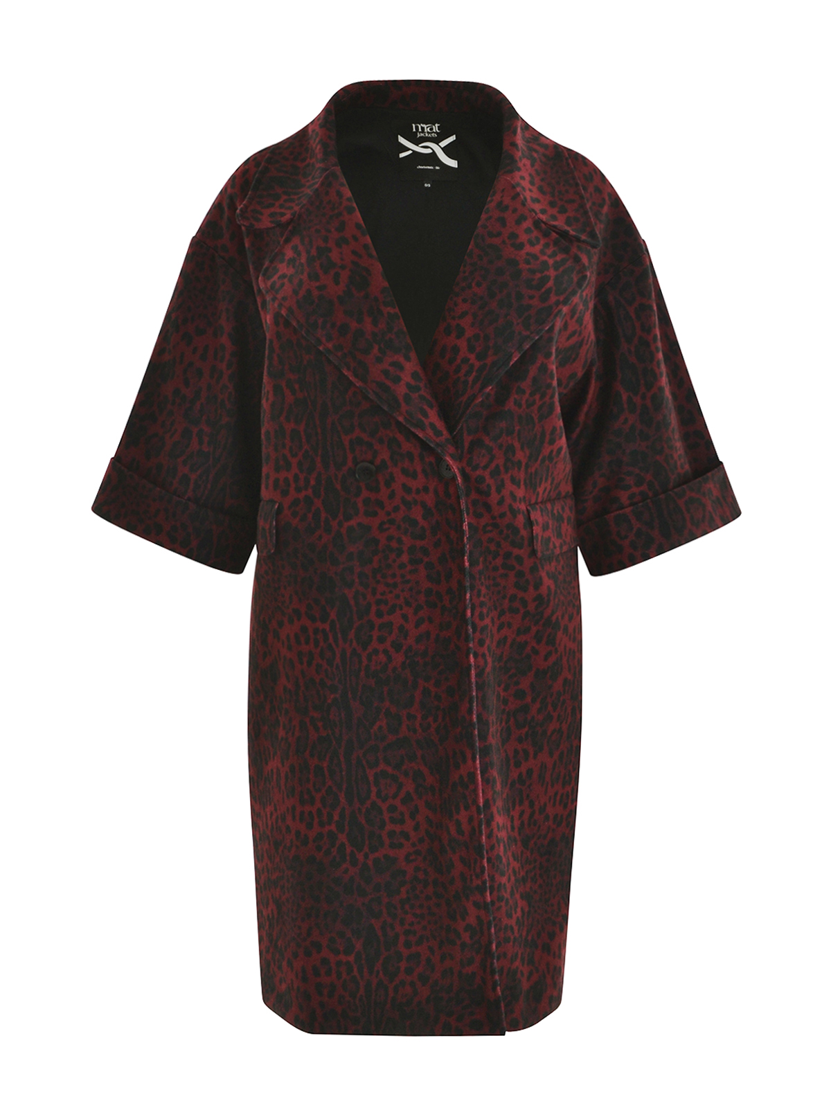 Λεοπάρ παλτό oversize φωτογραφία