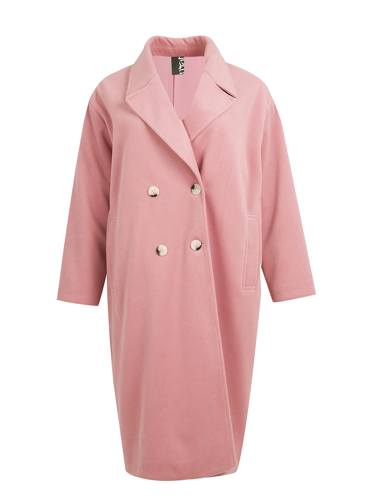 Μαντό oversized μονόχρωμο φωτογραφία