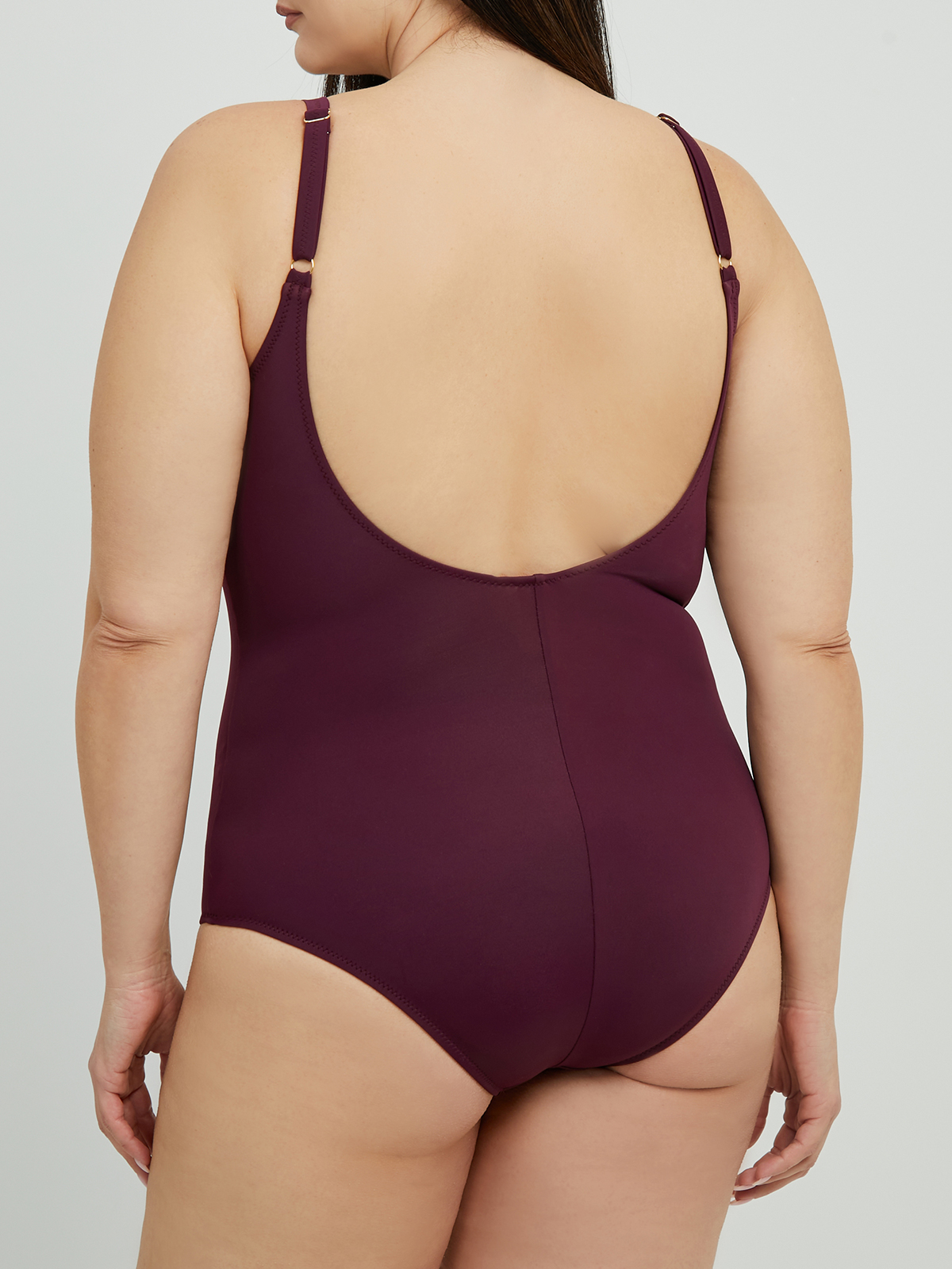 Ολόσωμο μαγιό με ενίσχυση & ρυθμιζόμενες τιράντες φωτογραφία