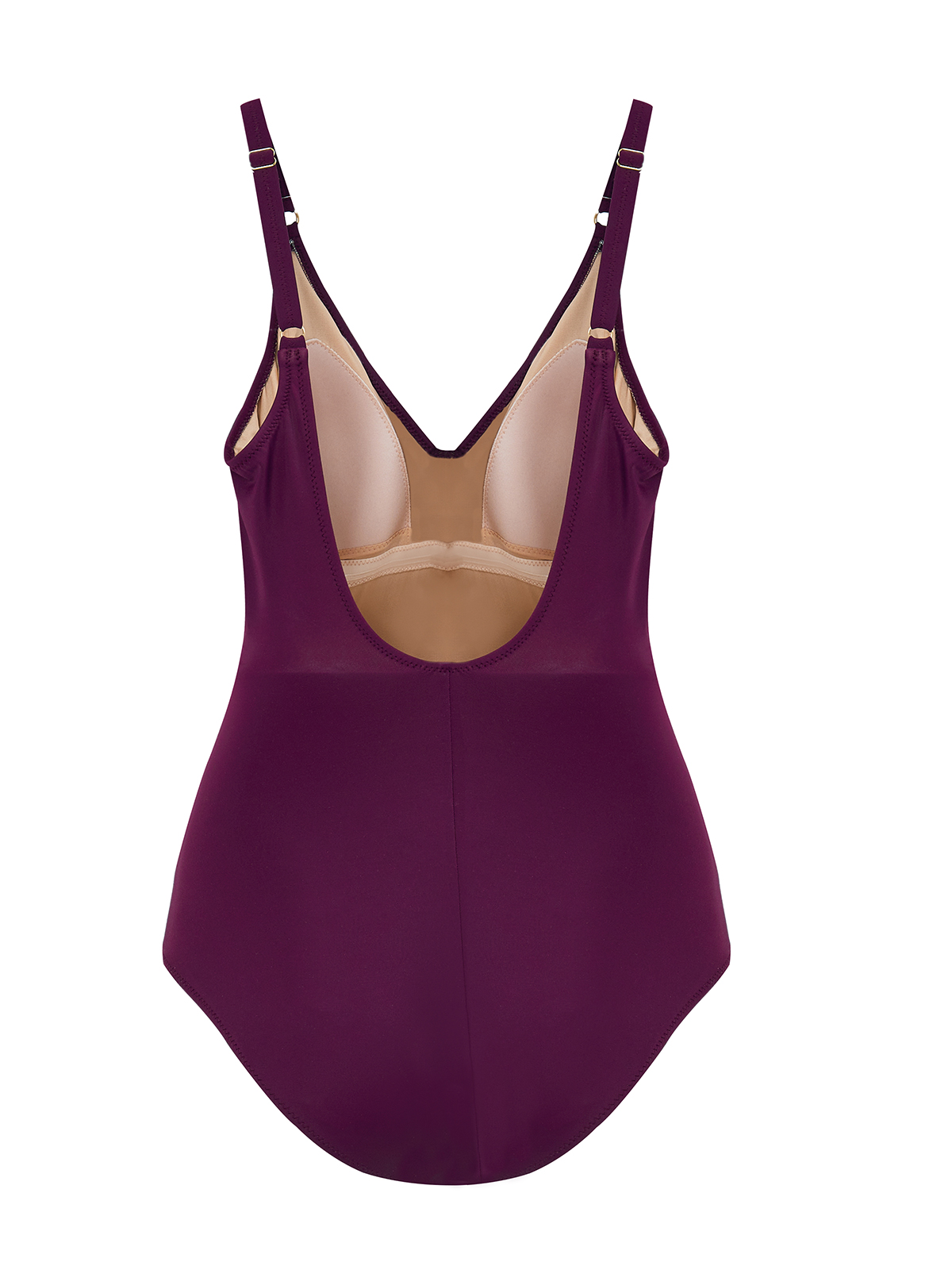 Ολόσωμο μαγιό με ενίσχυση & ρυθμιζόμενες τιράντες φωτογραφία