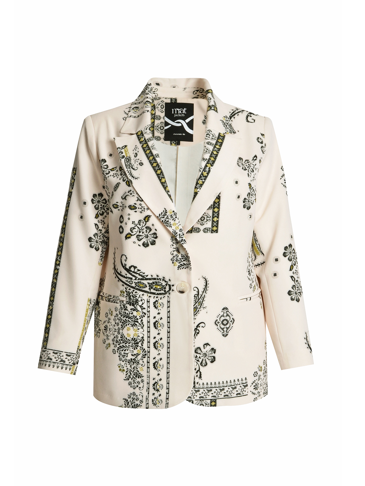 Σακάκι με paisley μοτίβο φωτογραφία