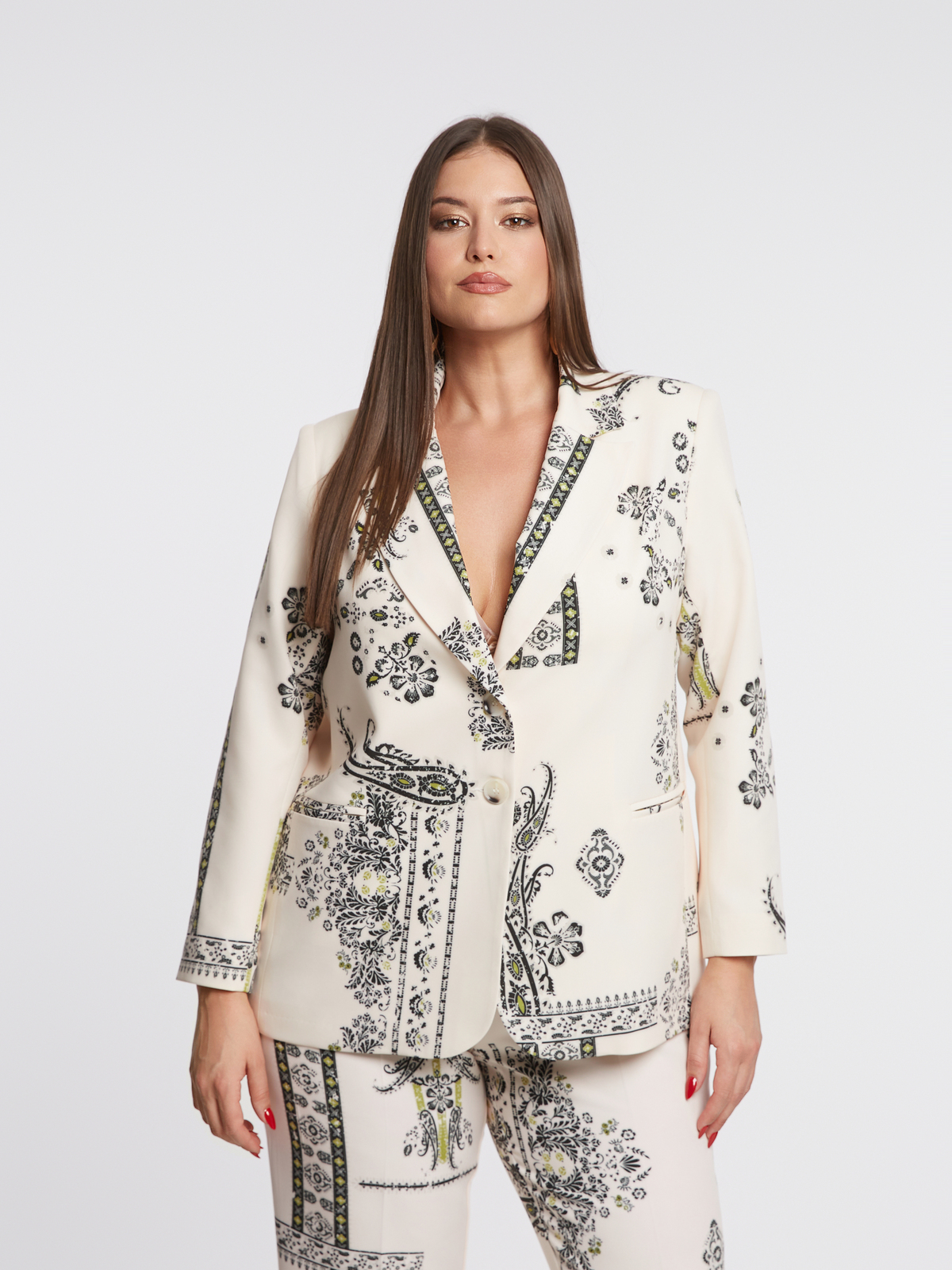 Σακάκι με paisley μοτίβο φωτογραφία