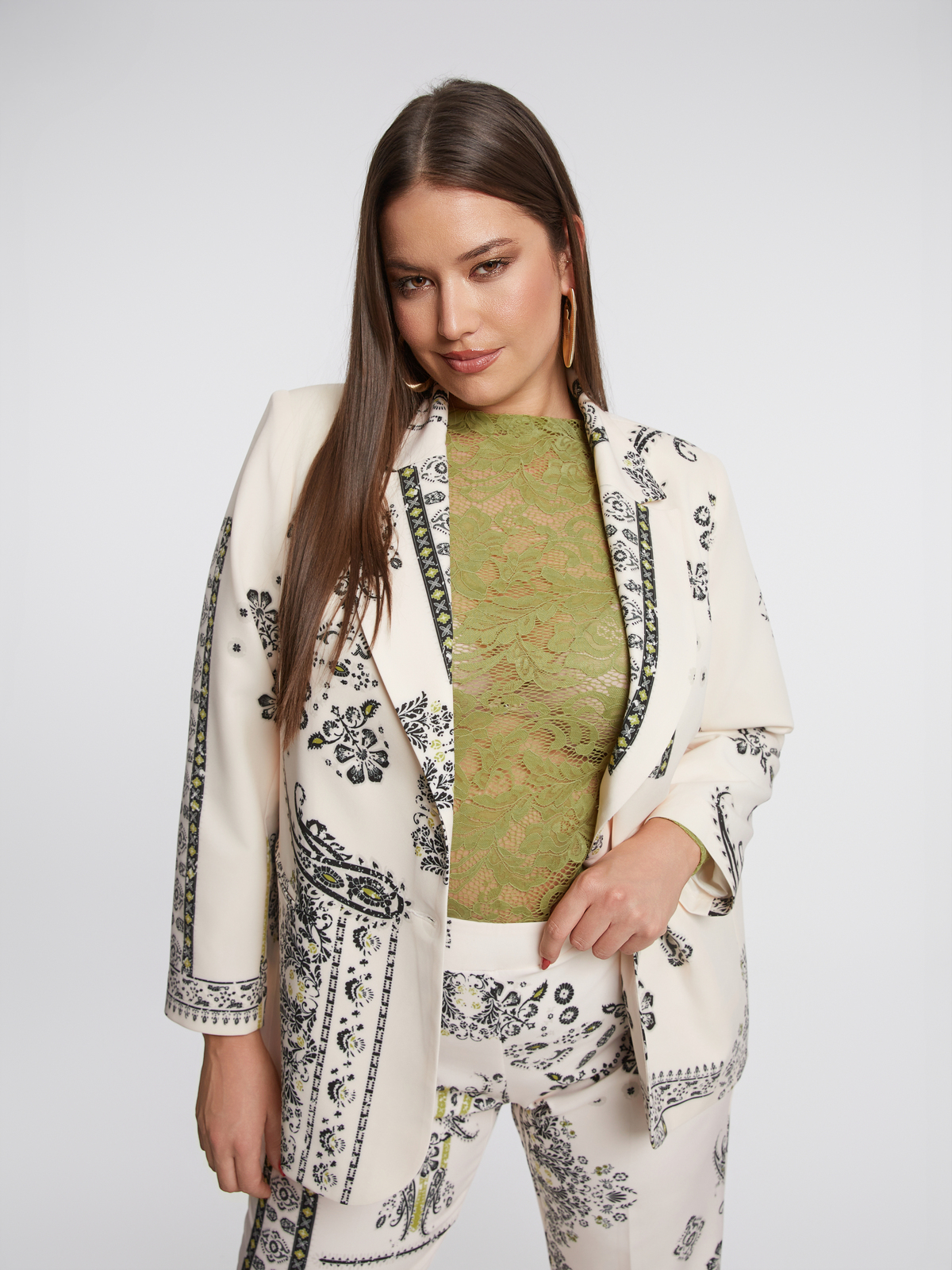 Σακάκι με paisley μοτίβο φωτογραφία