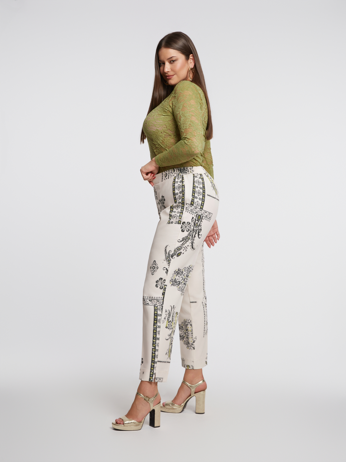 Παντελόνι με paisley μοτίβο φωτογραφία