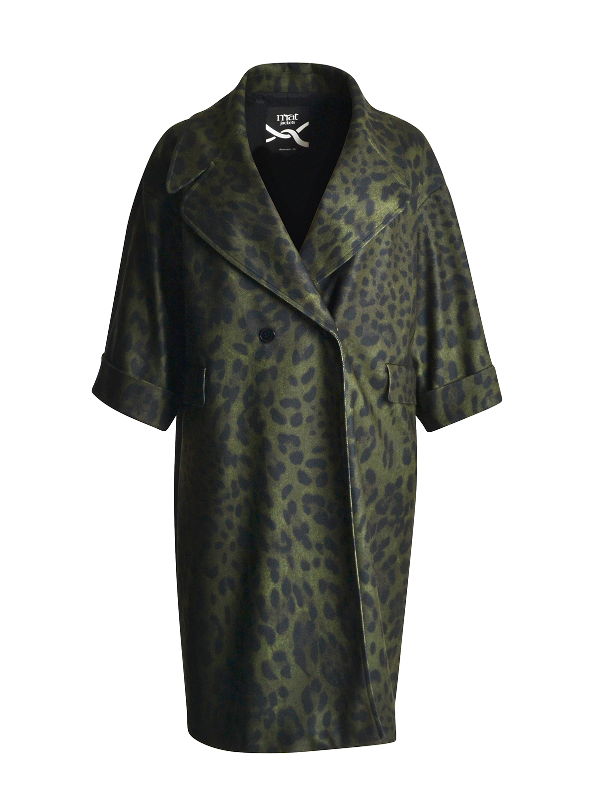 Λεοπάρ παλτό oversize φωτογραφία