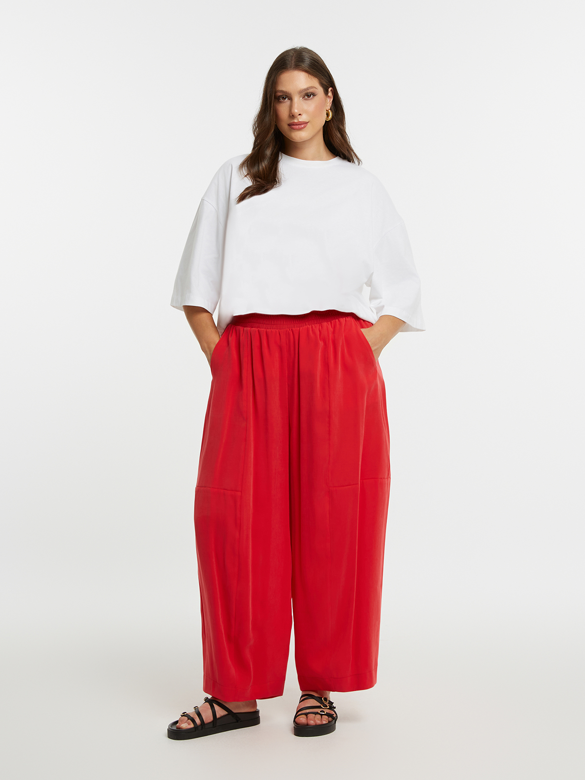 Αέρινο balloon παντελόνι από modal φωτογραφία