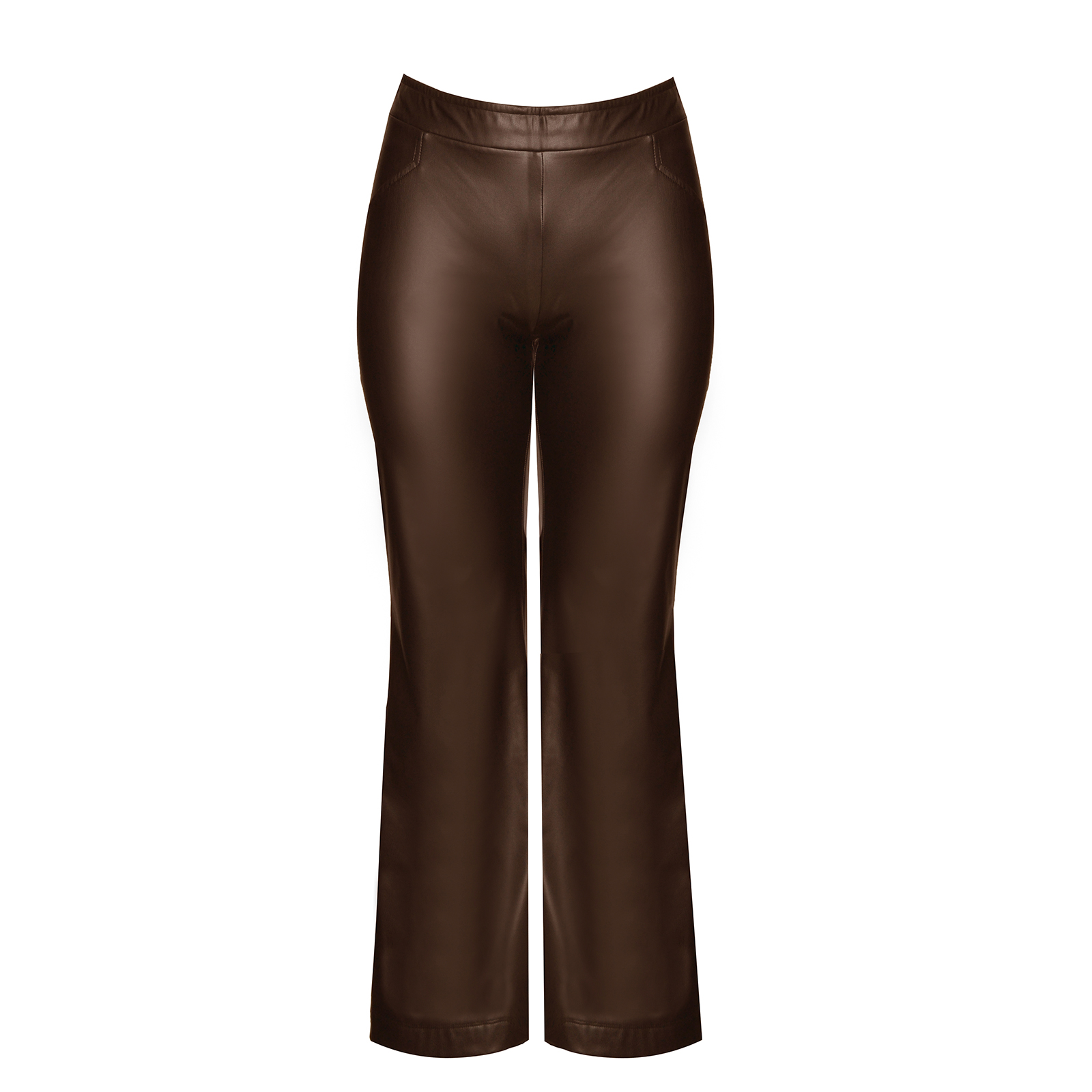 MAT FASHION Flared παντελόνα δερματίνη