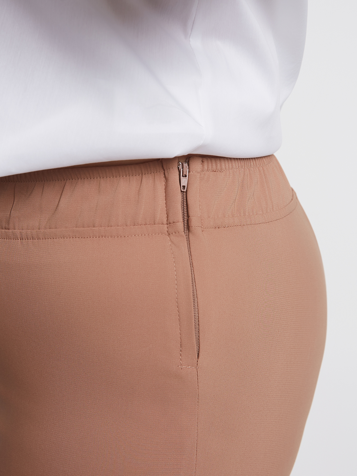 Basic βαμβακερό παντελόνι κάπρι φωτογραφία