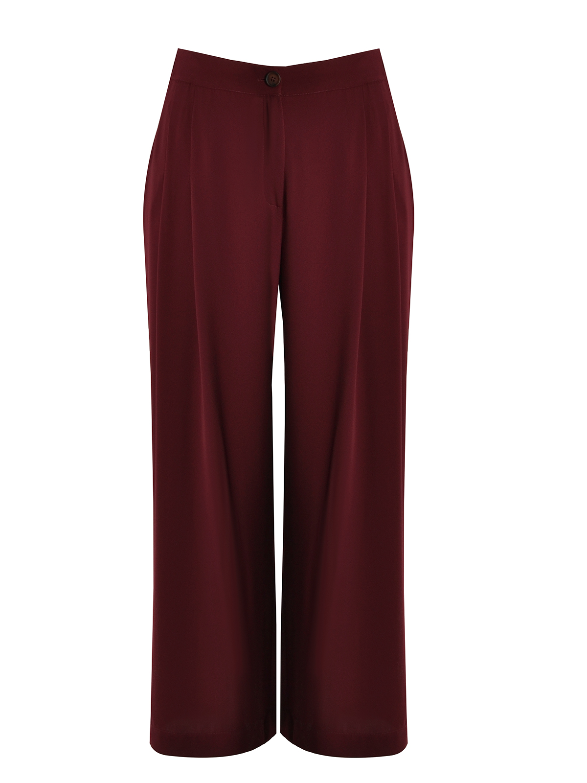 Wide-leg παντελόνι με πιέτες φωτογραφία