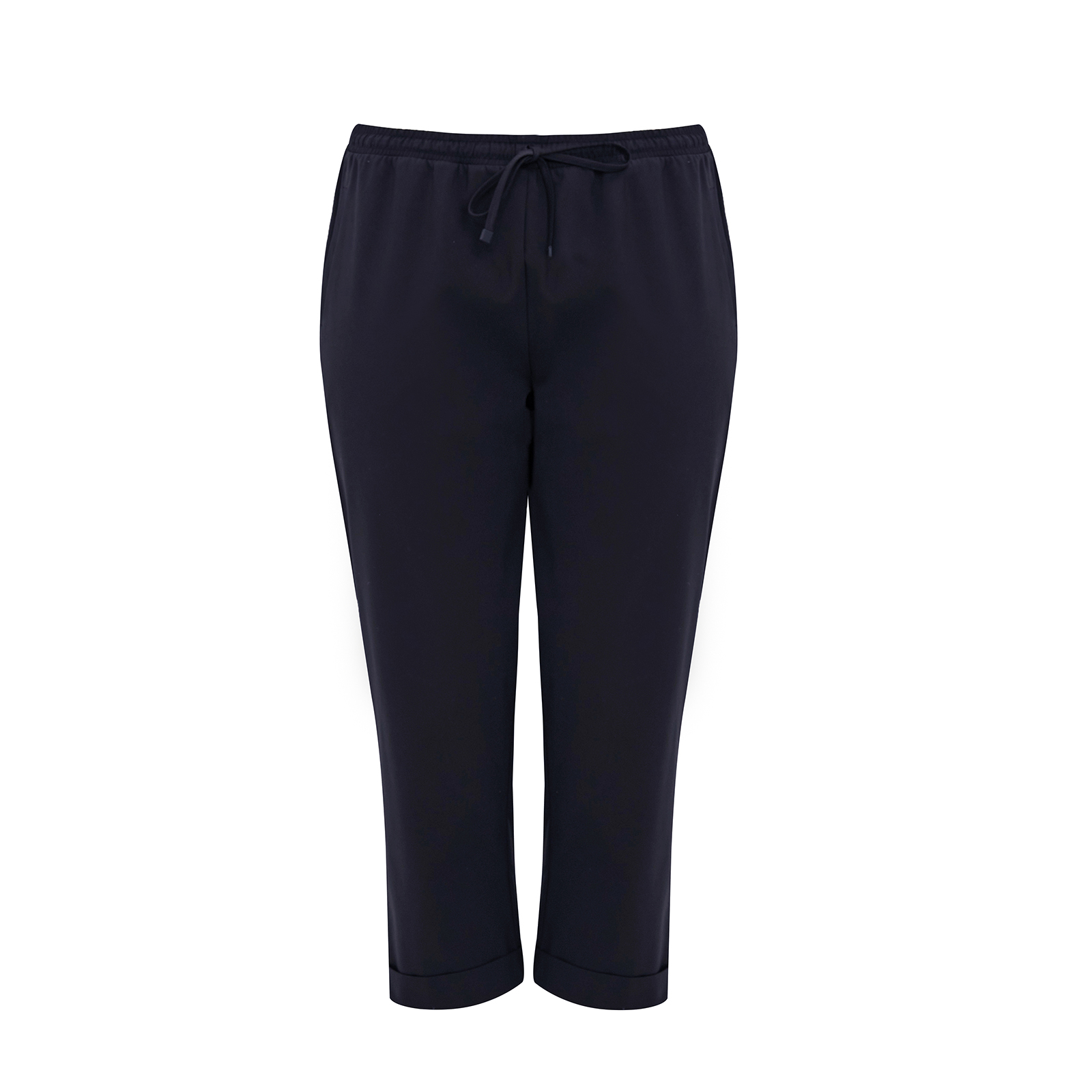 Basic cotton blend pants