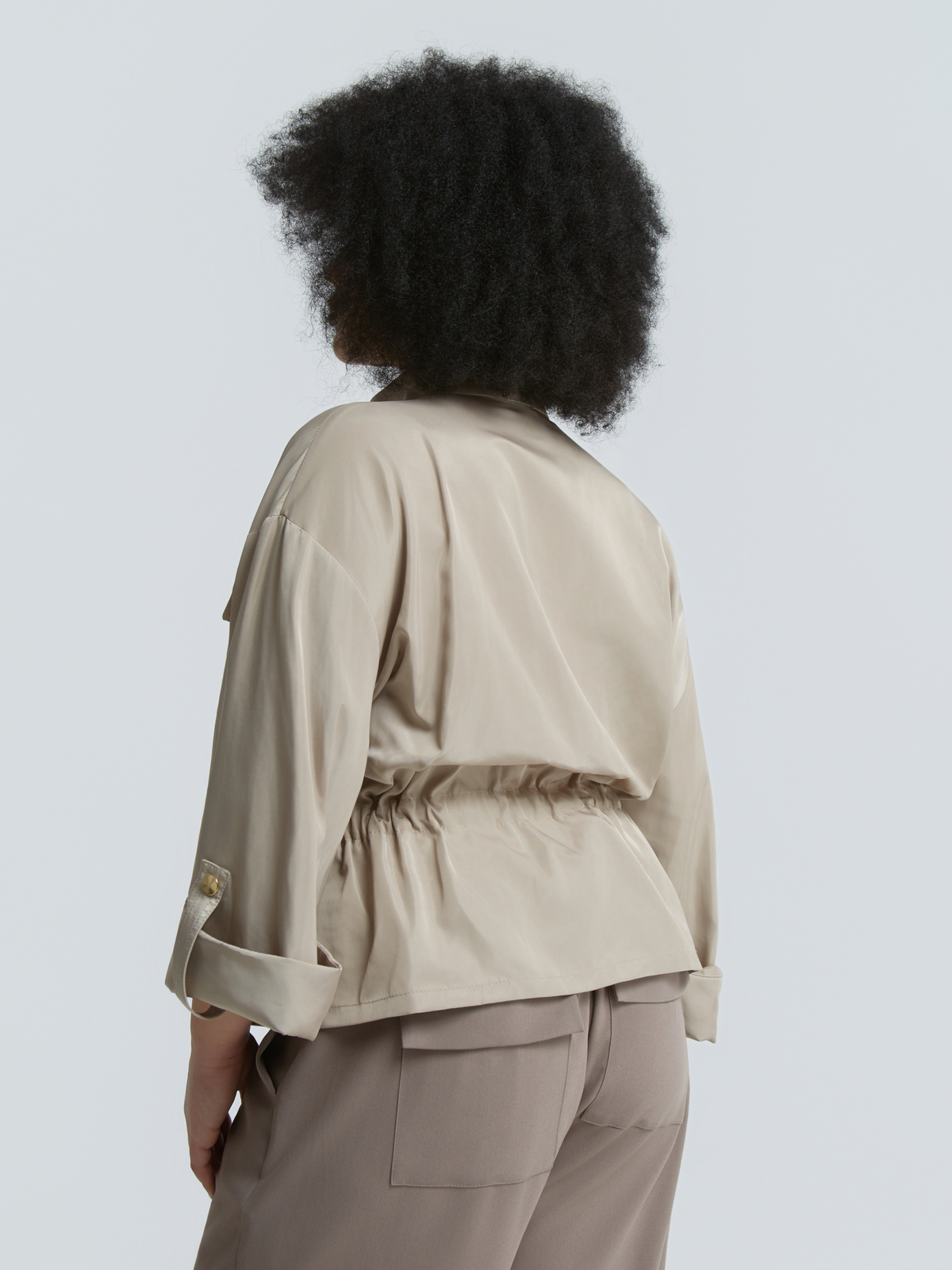 Utility τζάκετ με ρυθμιζόμενη μέση φωτογραφία