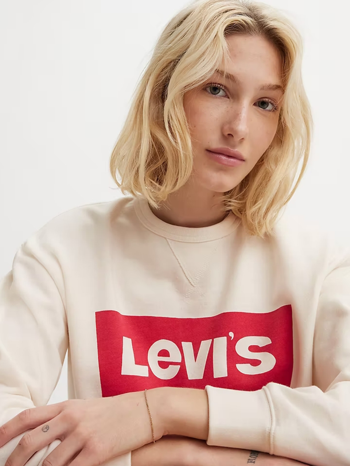 Μπλούζα φούτερ Graphic signature sweatshirt φωτογραφία