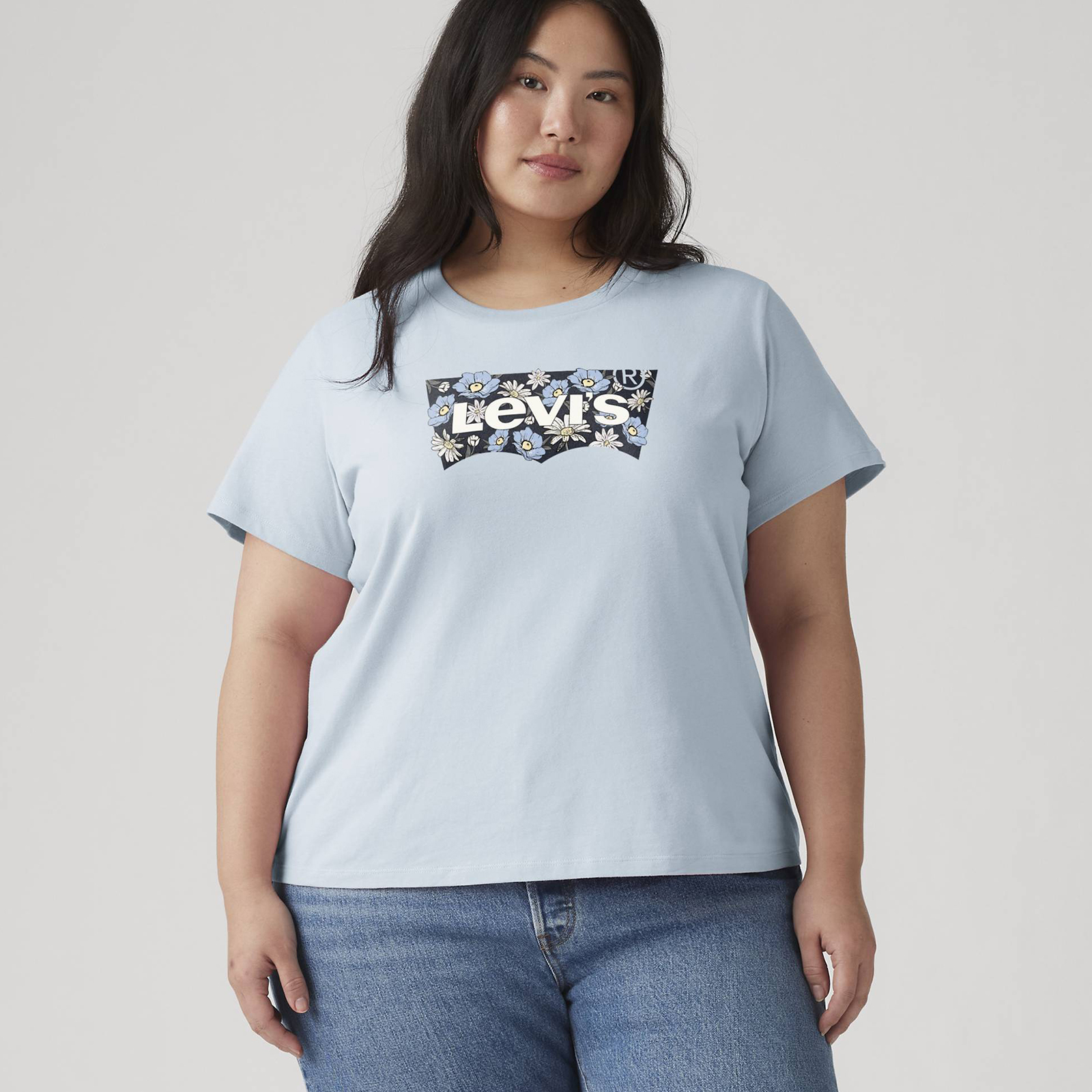 The Perfect Tee Country Air Blue