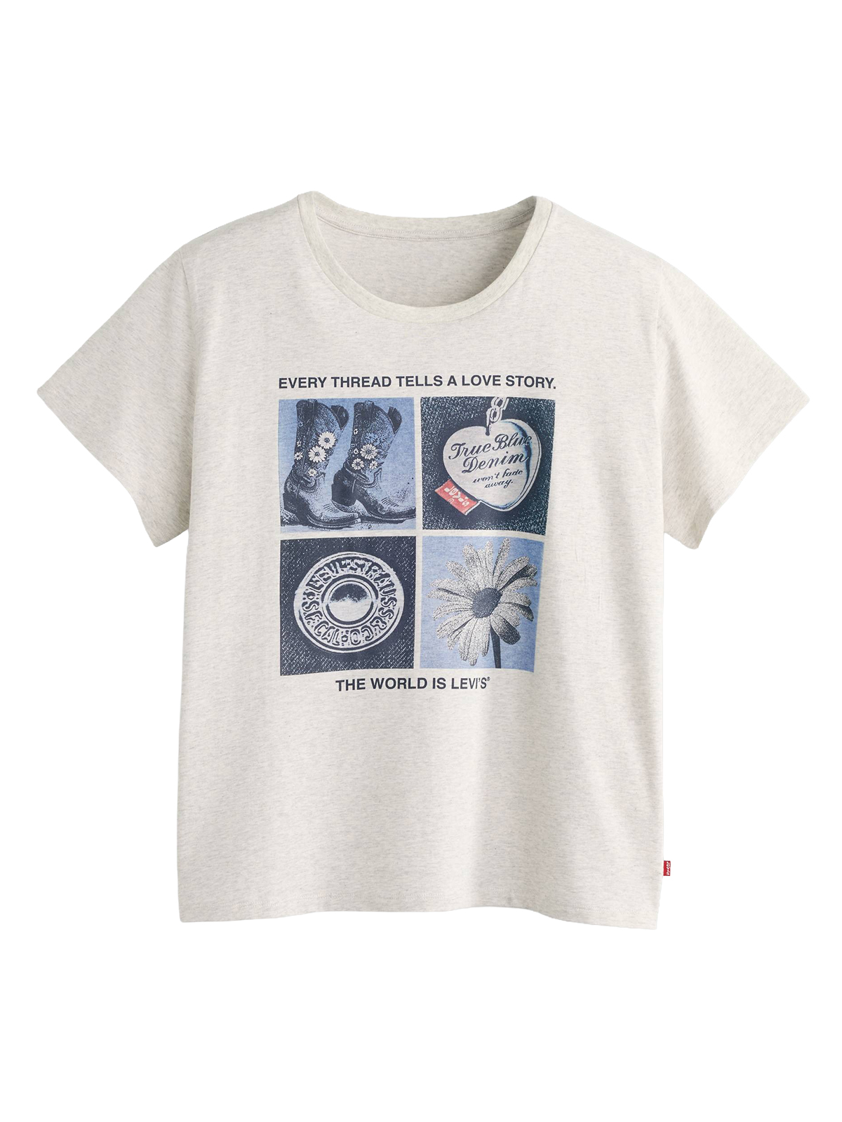 The Perfect Tee Heather Gray