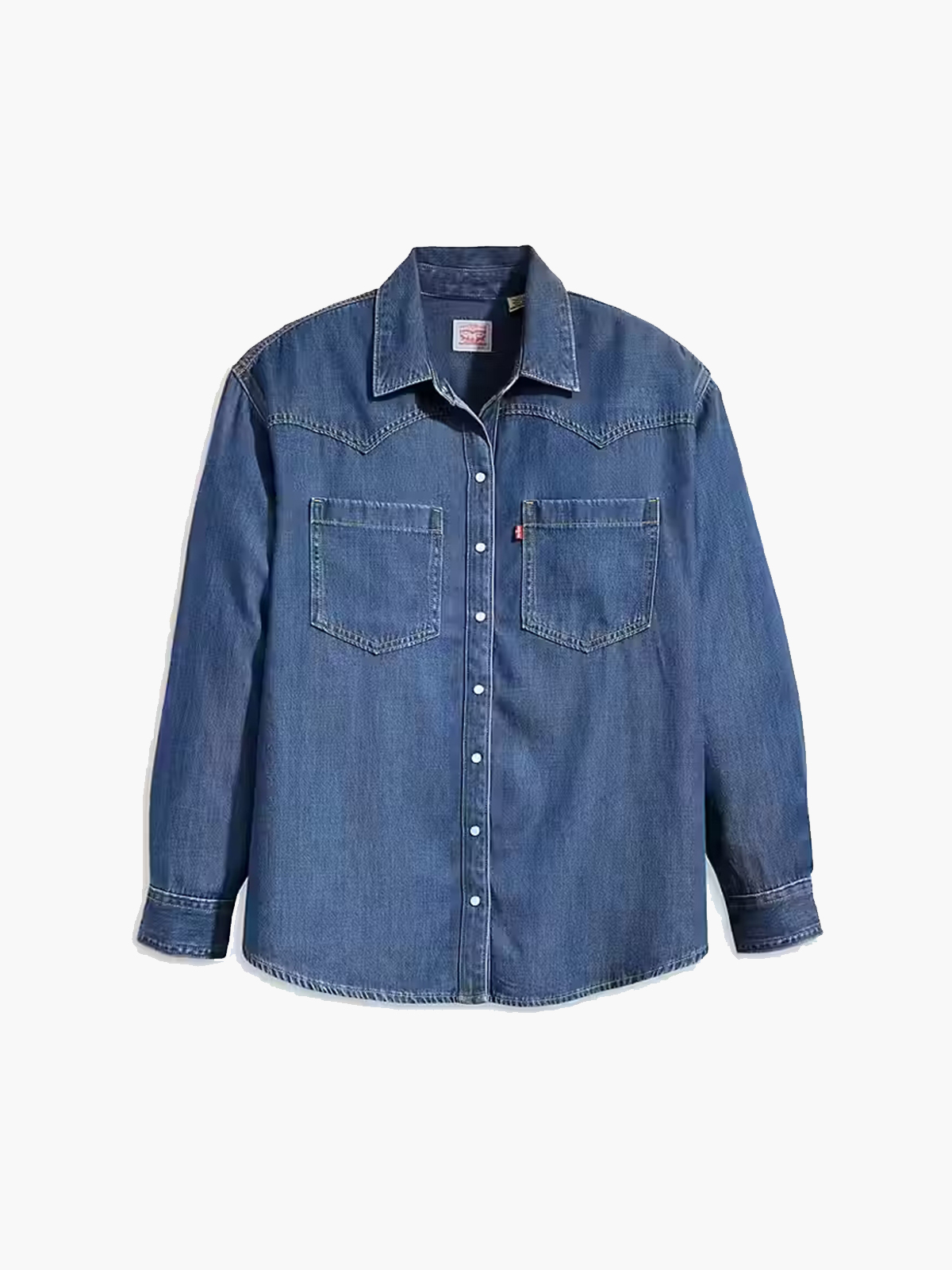 Τζιν πουκάμισο Teodora western shirt φωτογραφία