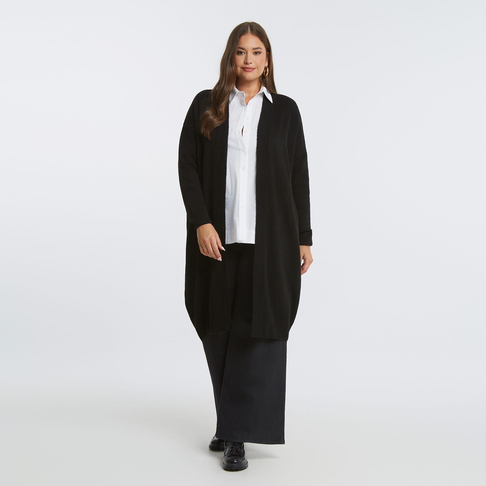 MAT FASHION Πλεκτή ζακέτα με μαλλί