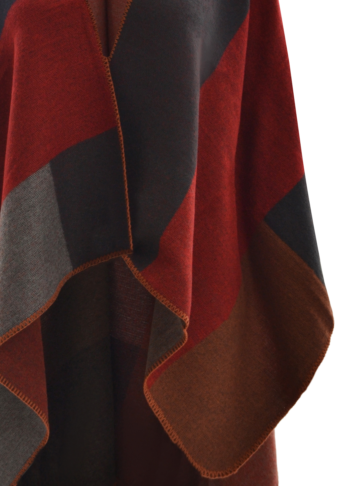 Πόντσο με γεωμετρικό σχέδιο φωτογραφία