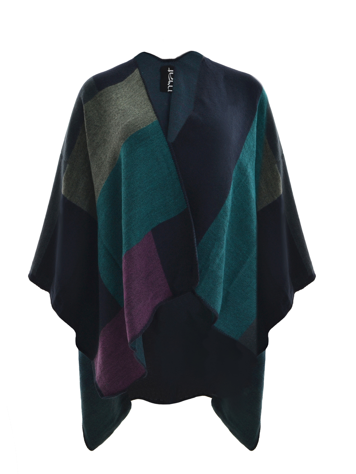 Πόντσο με γεωμετρικό σχέδιο φωτογραφία