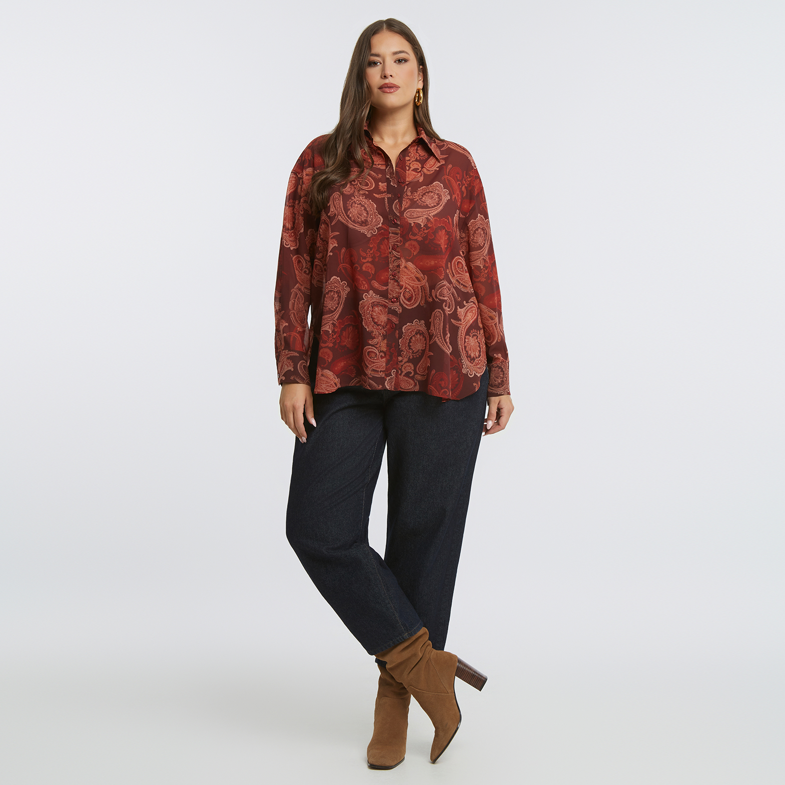 Paisley print shirt