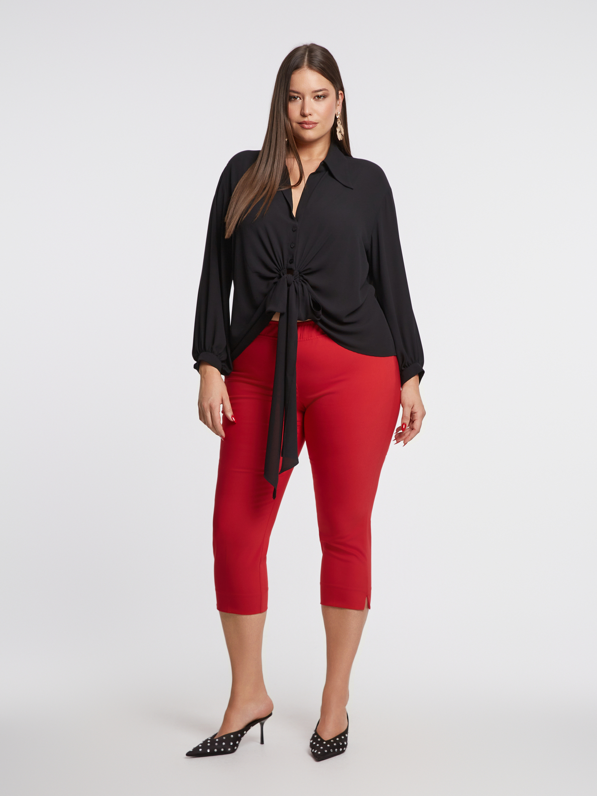 Πουκάμισο με δέσιμο μπροστά φωτογραφία