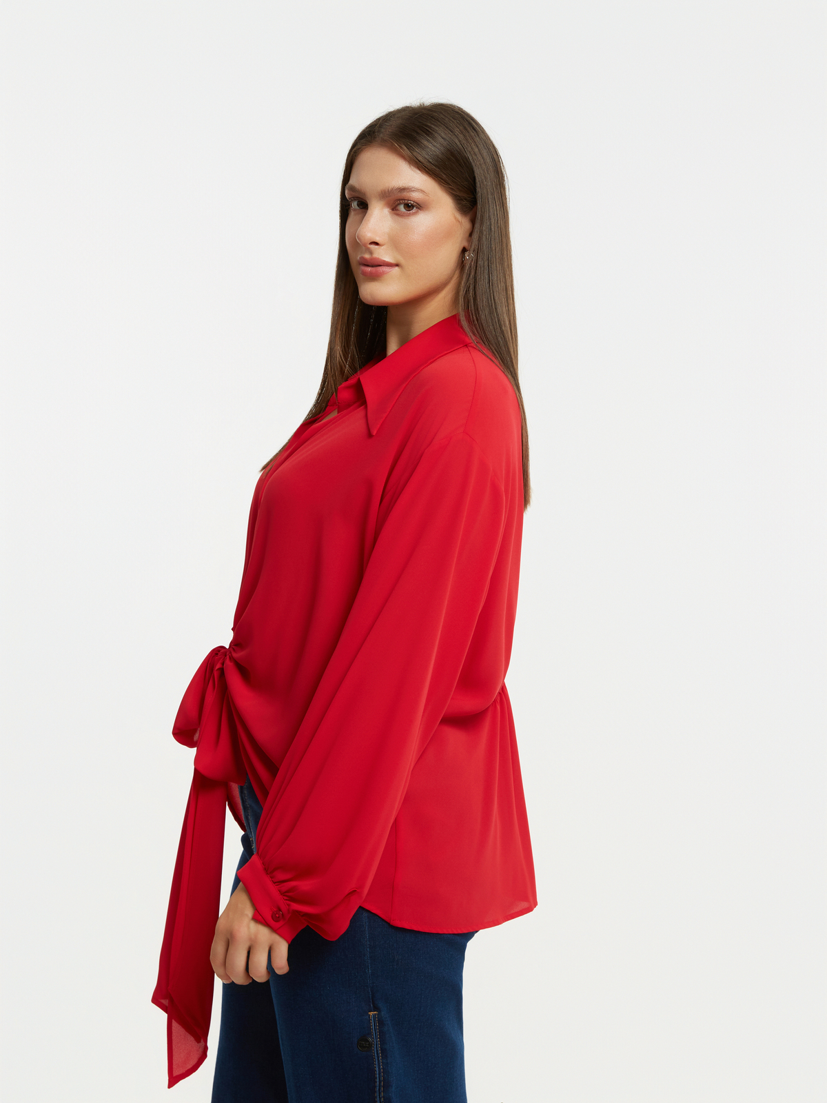 Πουκάμισο με δέσιμο μπροστά φωτογραφία