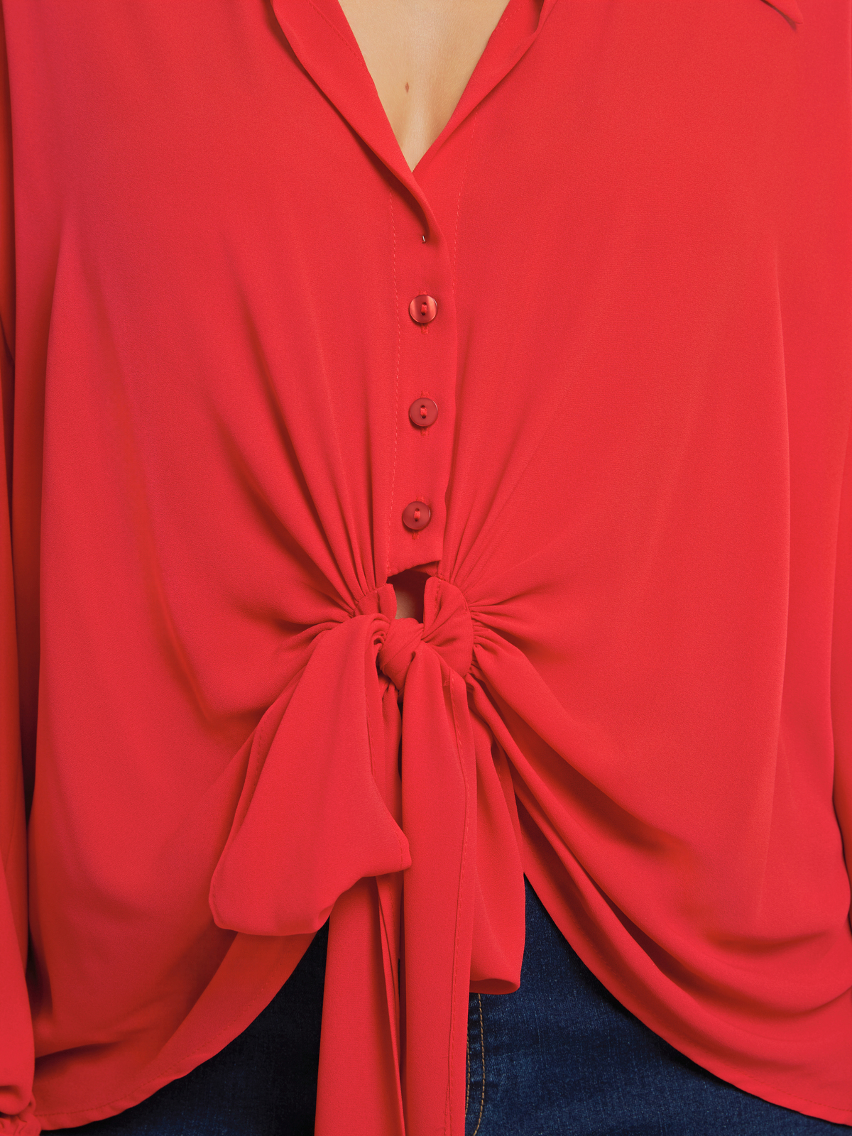 Πουκάμισο με δέσιμο μπροστά φωτογραφία