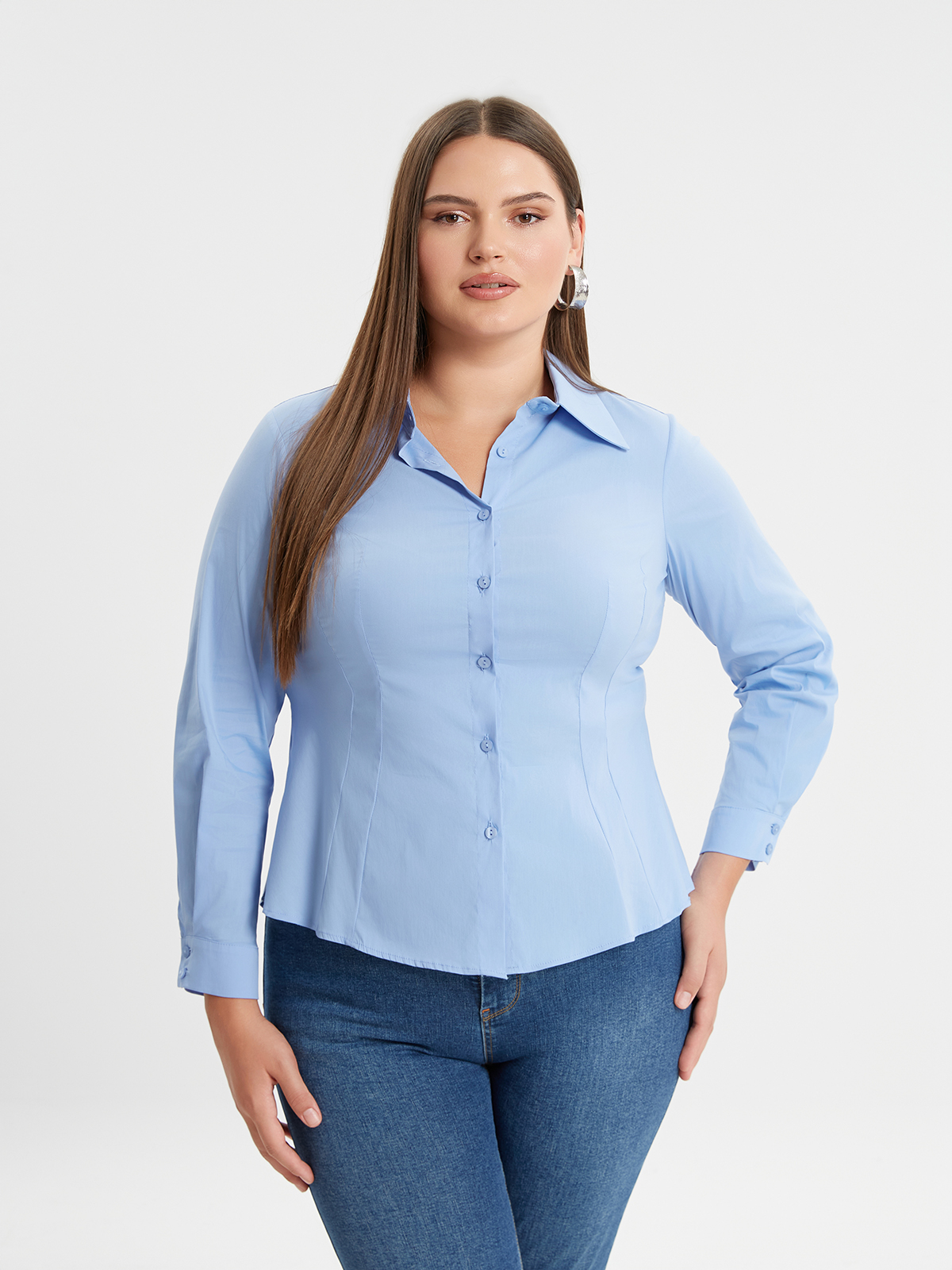 Πουκάμισο ποπλίνα basic φωτογραφία