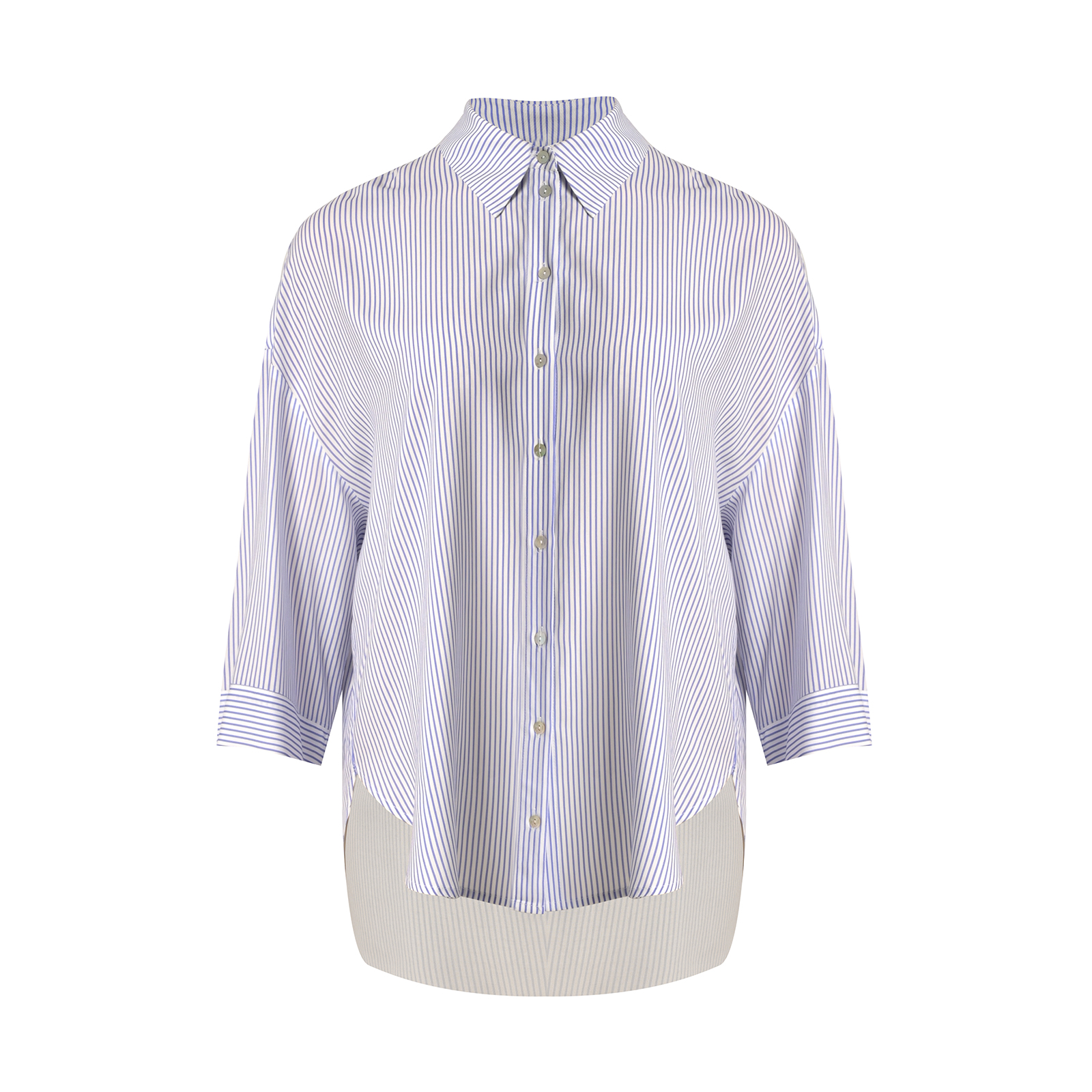 MAT FASHION Ριγέ πουκάμισο βισκόζη