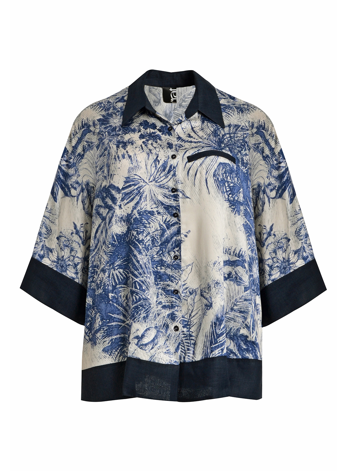 Women's Shirts Mat Fashion Blue