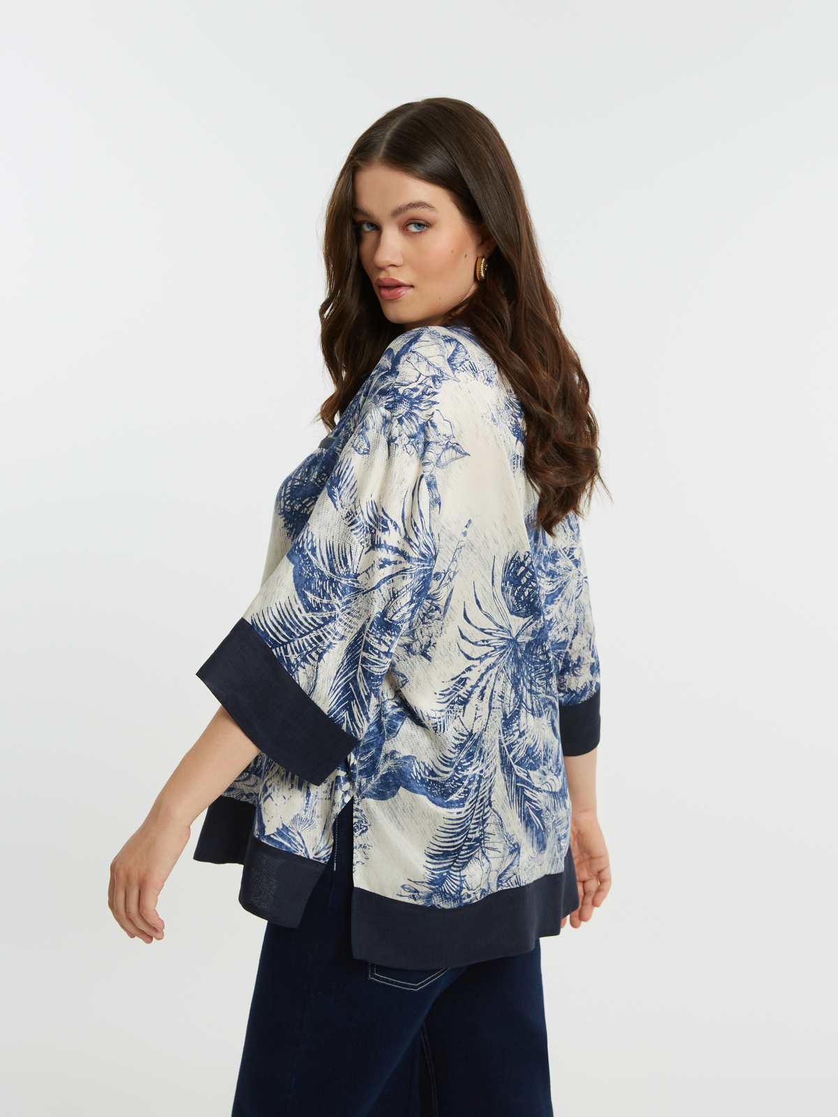 Women's Shirts Mat Fashion Blue